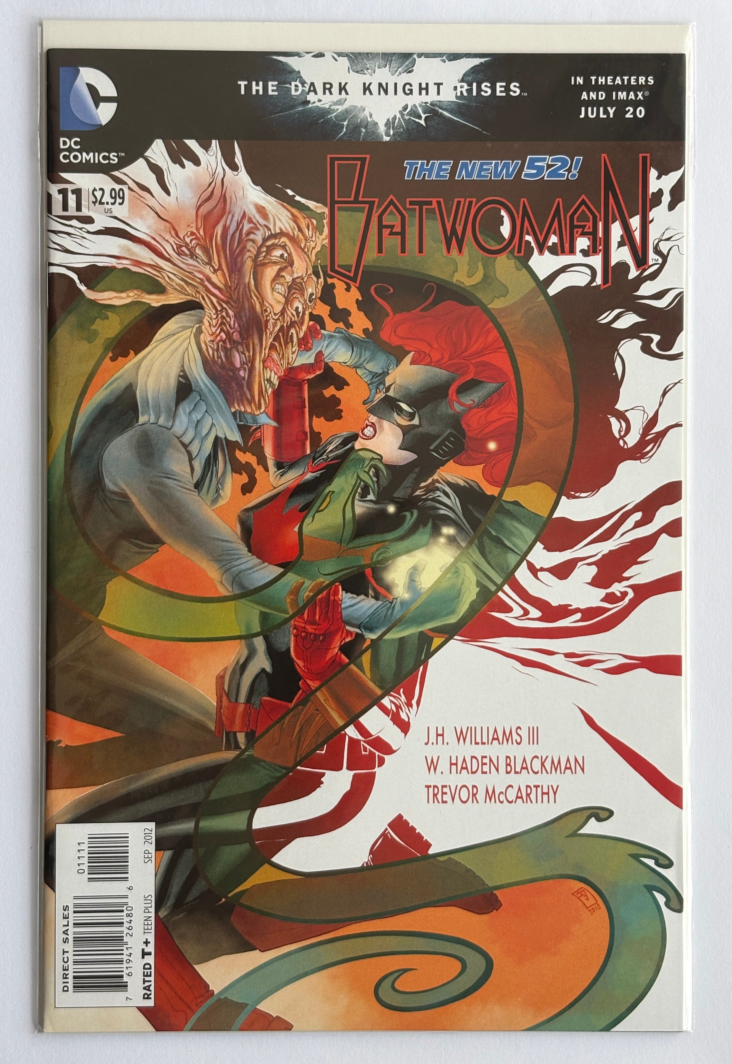 Batwoman #11 - The New 52 - 1st Printing - DC Comics September 2012 VF- 7.5