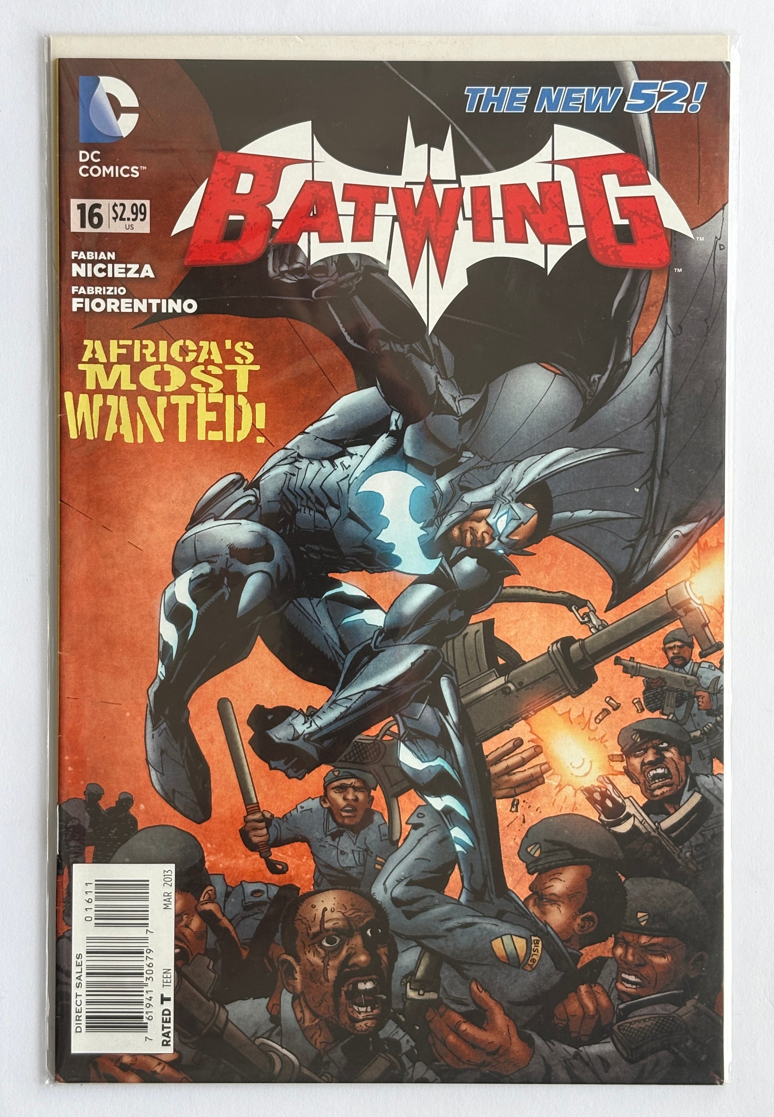 Batwing #16 - The New 52 - 1st Printing - DC March 2013 F/VF 7.0