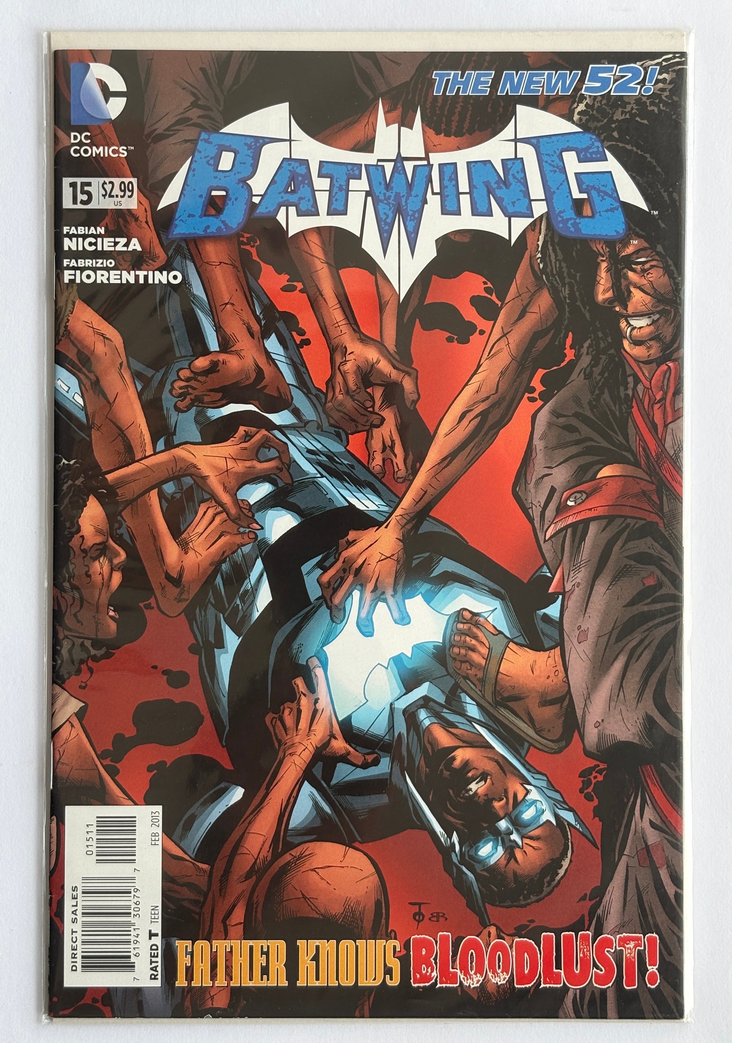 Batwing #15 - The New 52 - 1st Printing - DC February 2013 FN+ 6.5
