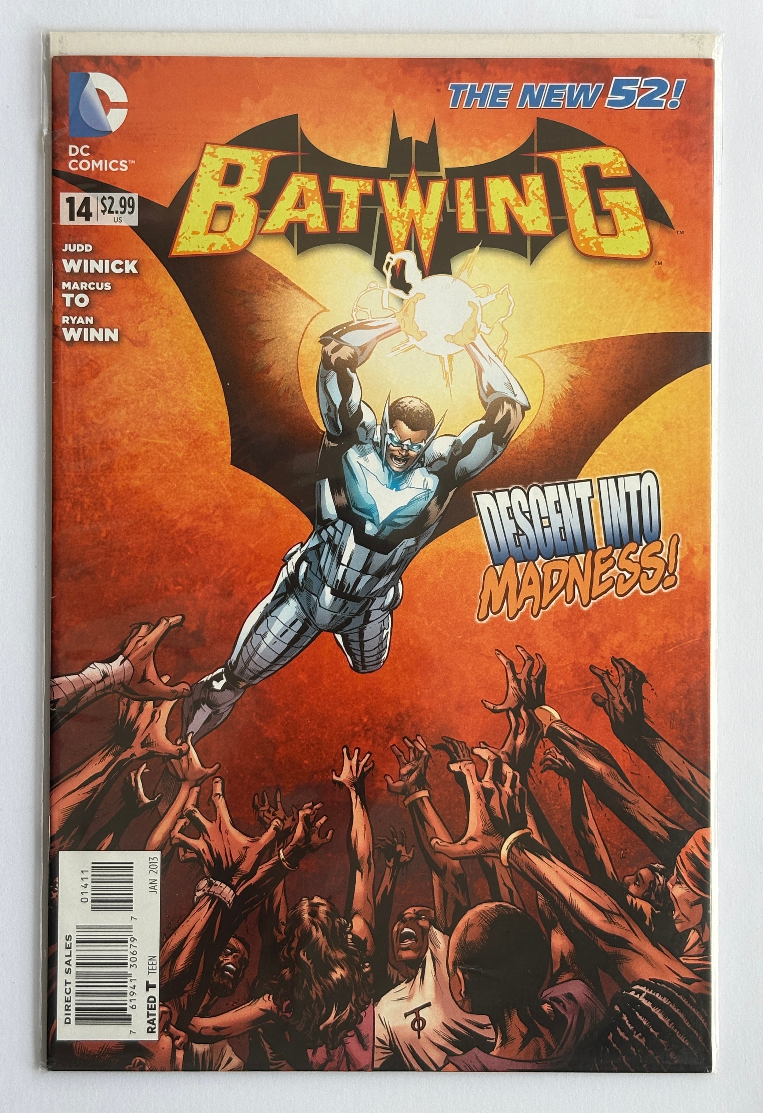Batwing #14 - The New 52 - 1st Printing - DC January 2013 F/VF 7.0