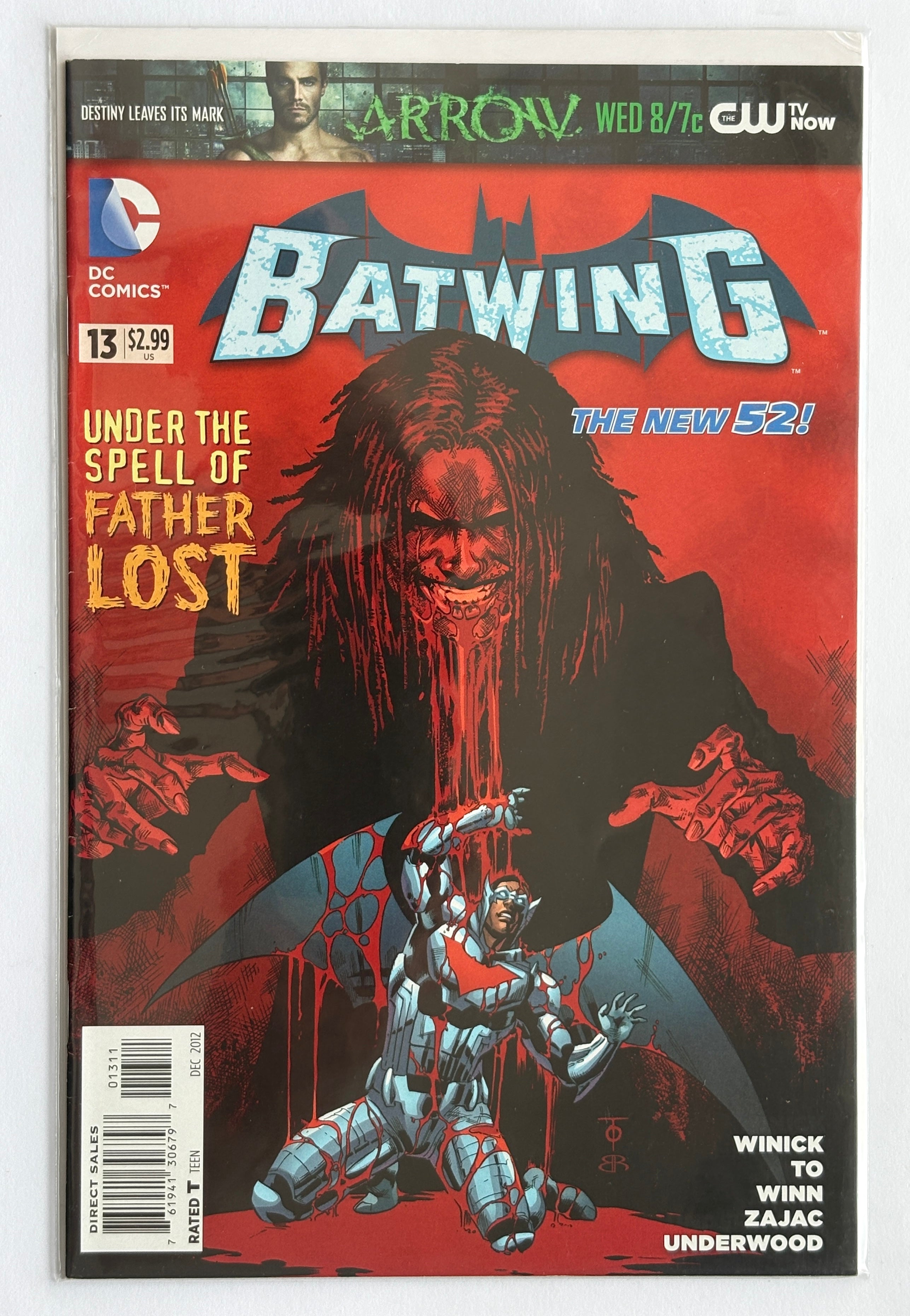Batwing #13 - The New 52 - 1st Printing - DC December 2012 F/VF 7.0