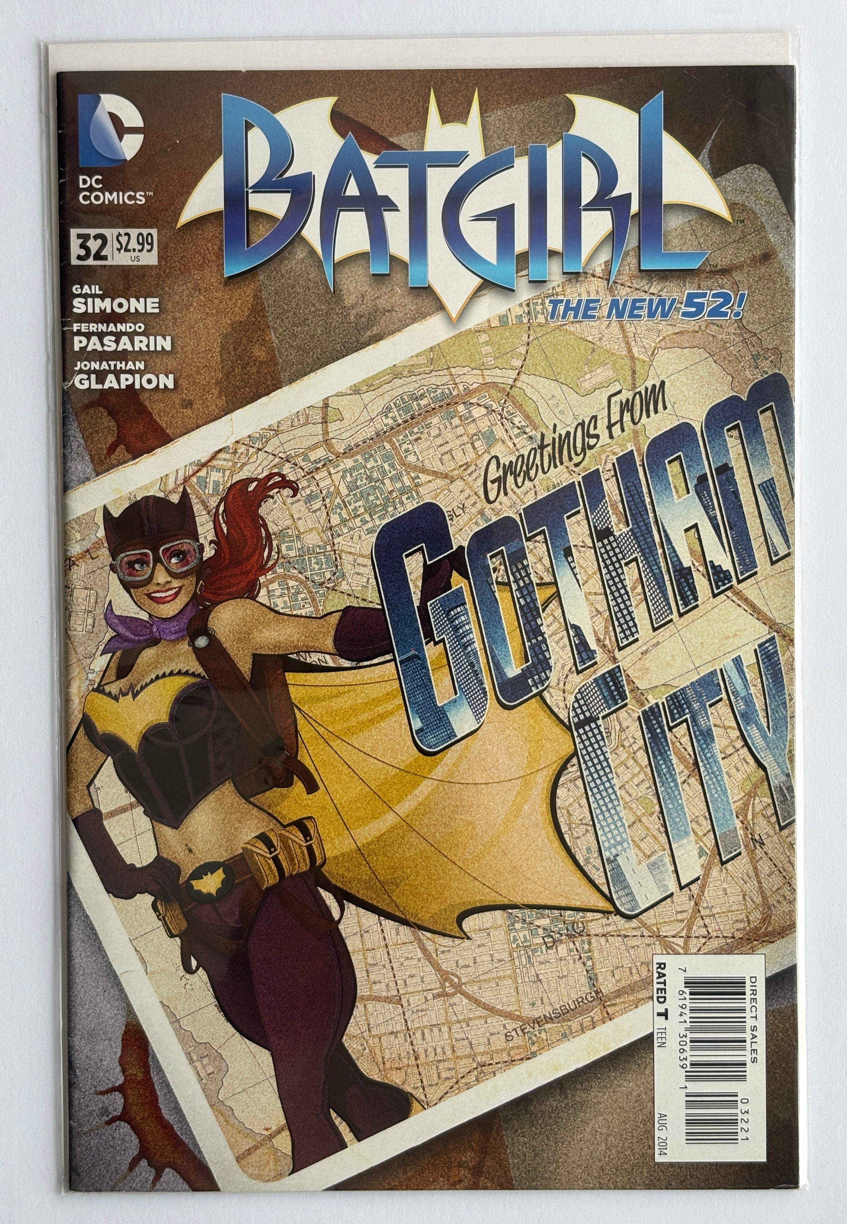 Batgirl #32 - The New 52 - 1st Print DC Comics August 2014 F/VF 7.0