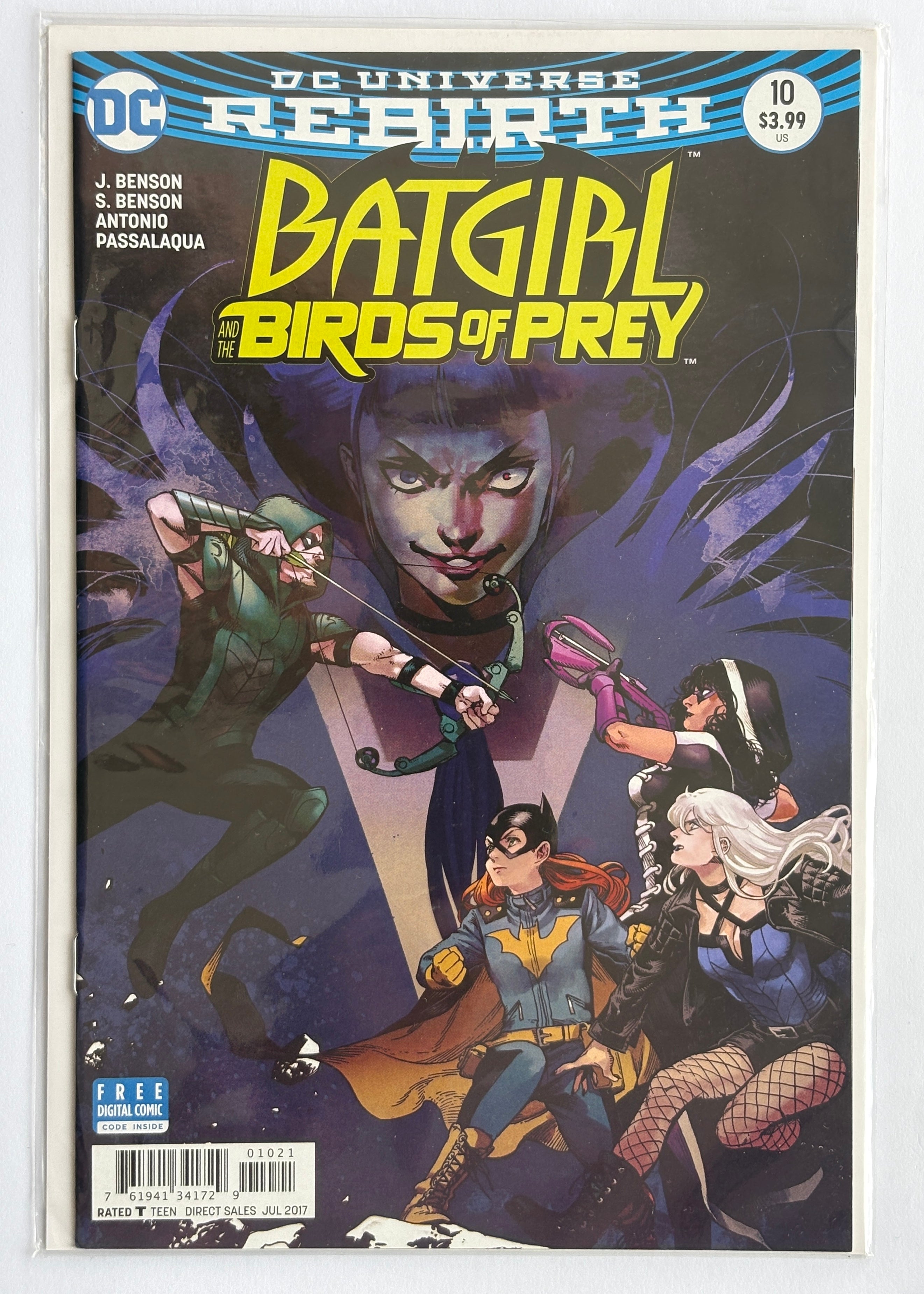Batgirl and the Birds of Prey Rebirth #10 Cover B DC Comics July 2017 VF/NM 9.0
