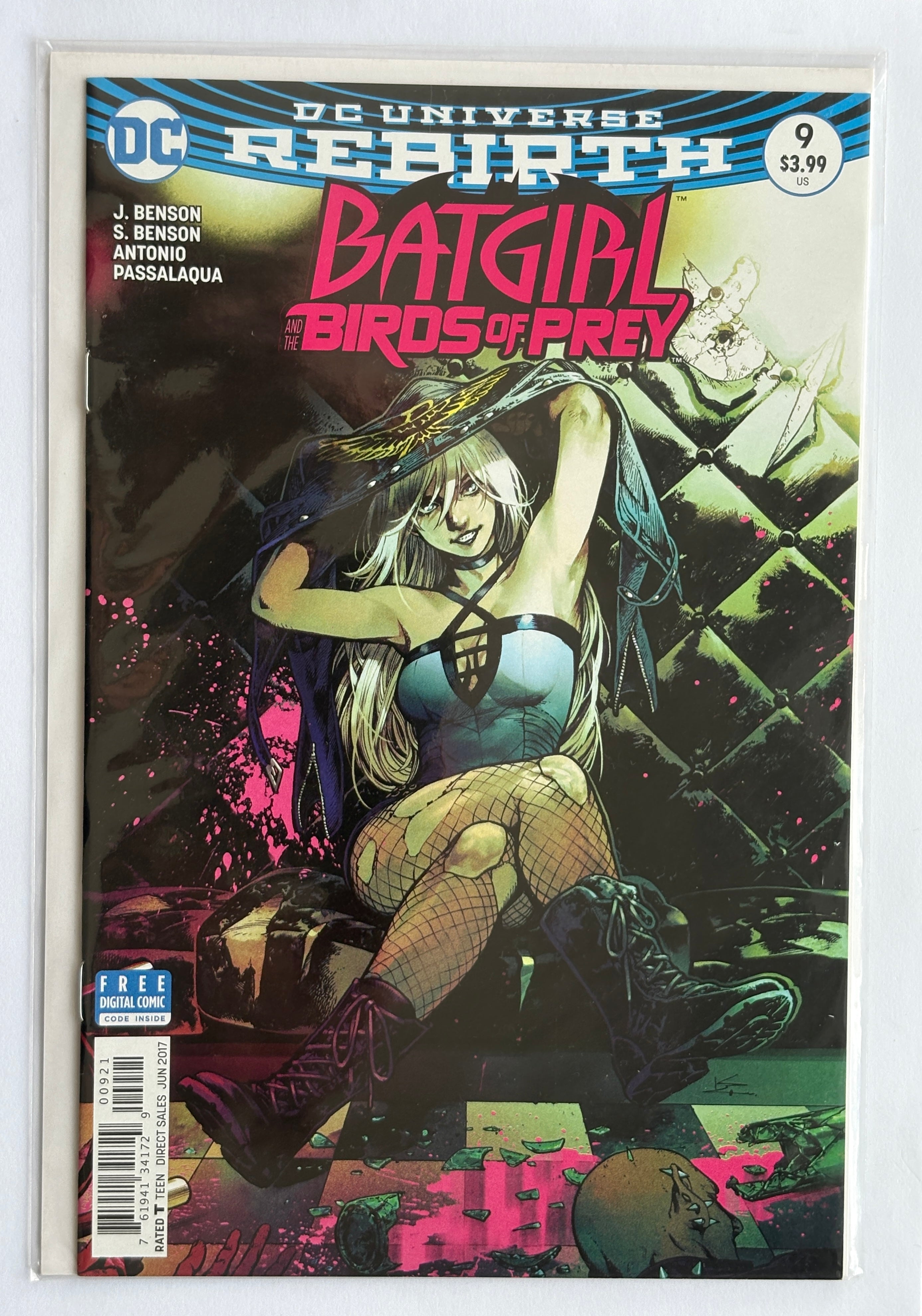Batgirl and the Birds of Prey Rebirth #9 Shirahama Variant DC June 2017 VF+ 8.5