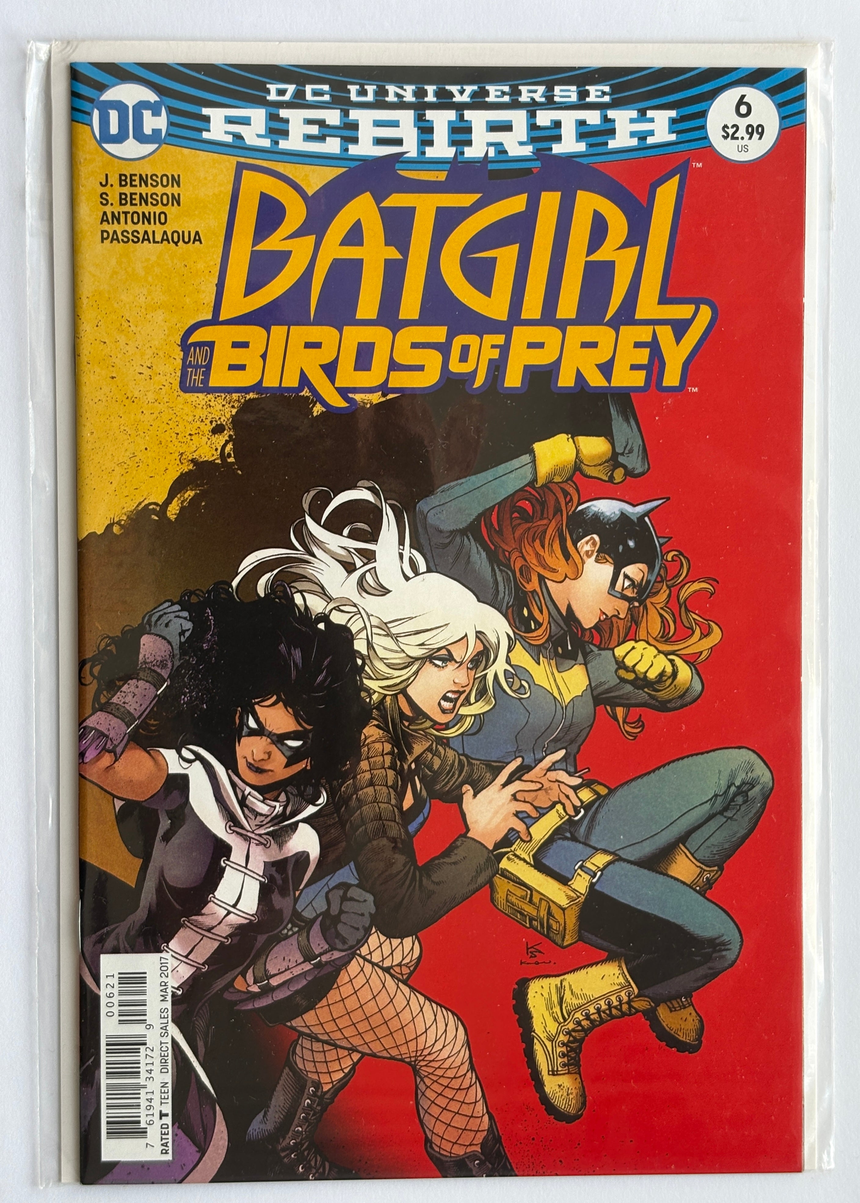 Batgirl and the Birds of Prey Rebirth #6 - Cover B DC Comics March 2017 NM- 9.2