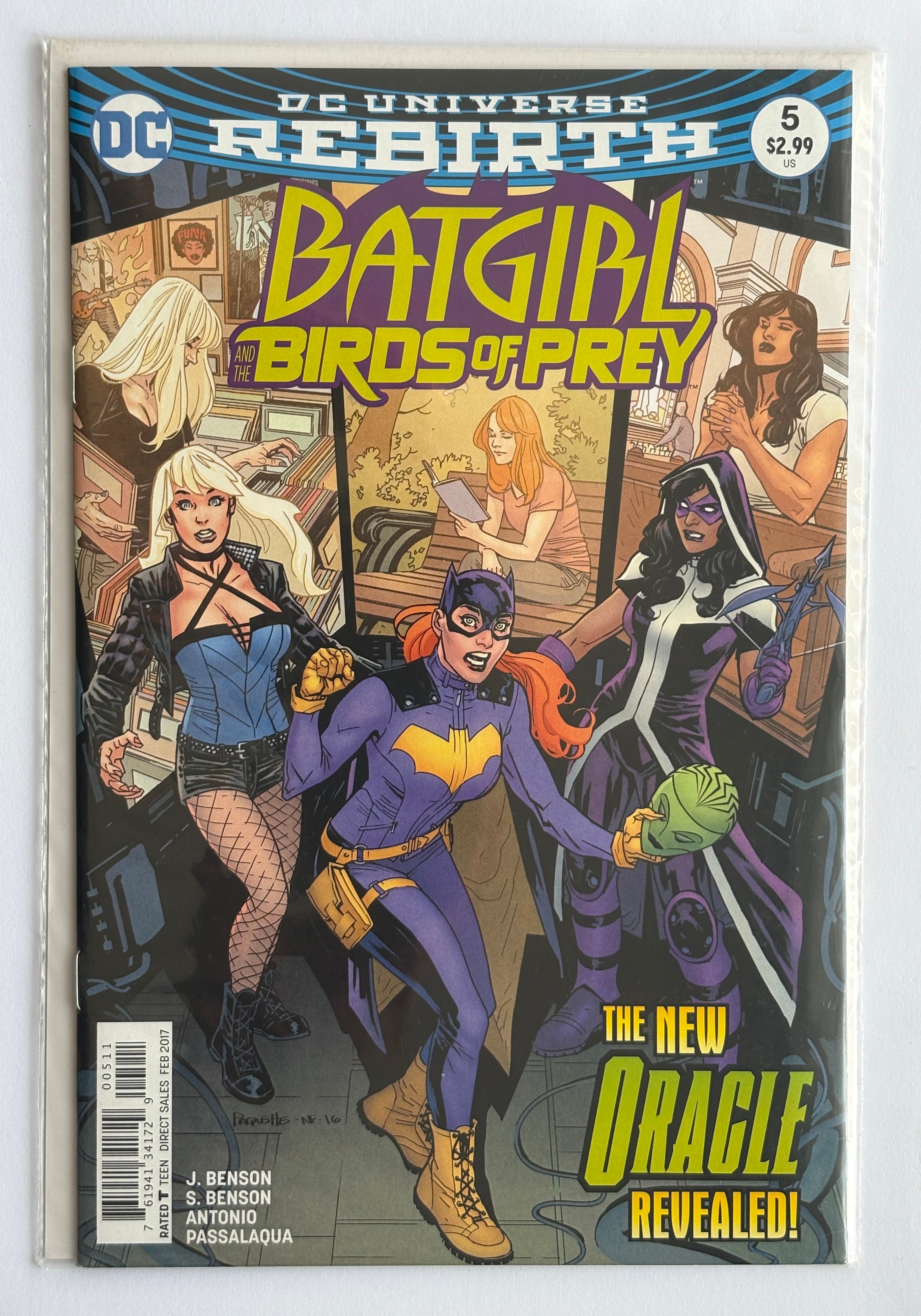 Batgirl and the Birds of Prey Rebirth #5 - DC Comics February 2017 VF/NM 9.0