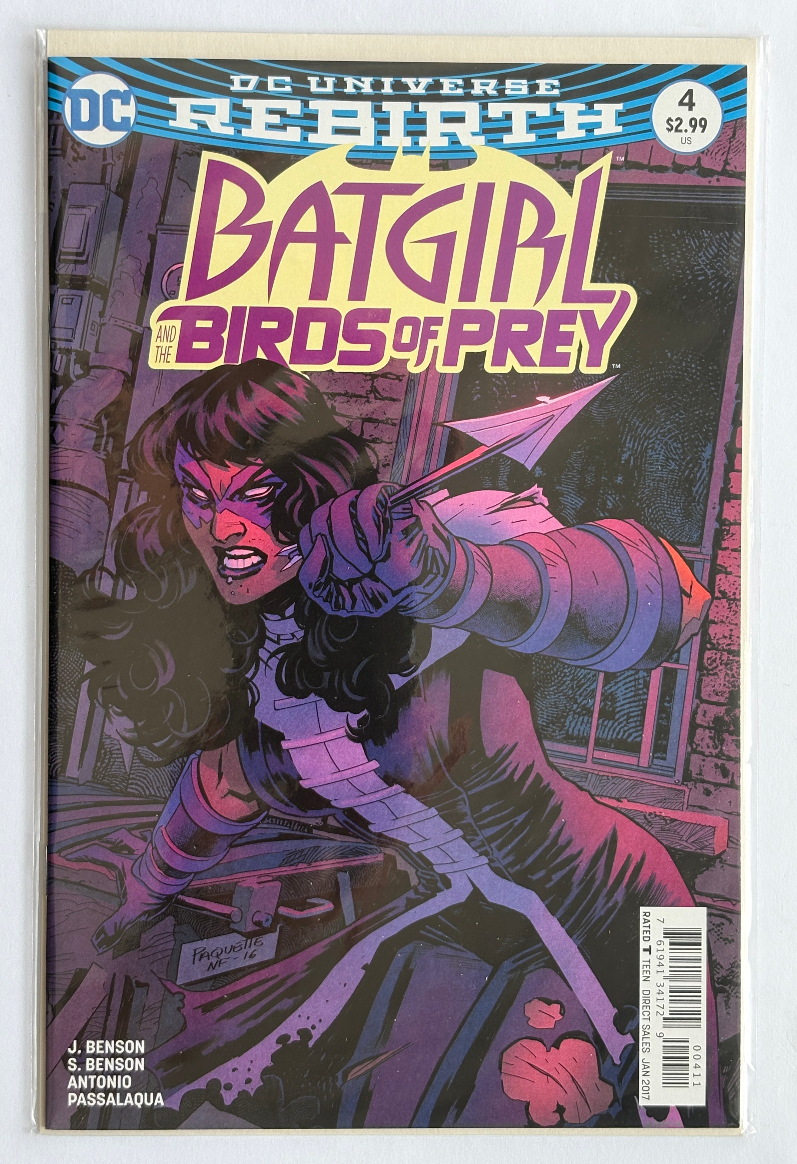 Batgirl and the Birds of Prey Rebirth #4 - DC Comics January 2017 VF/NM 9.0