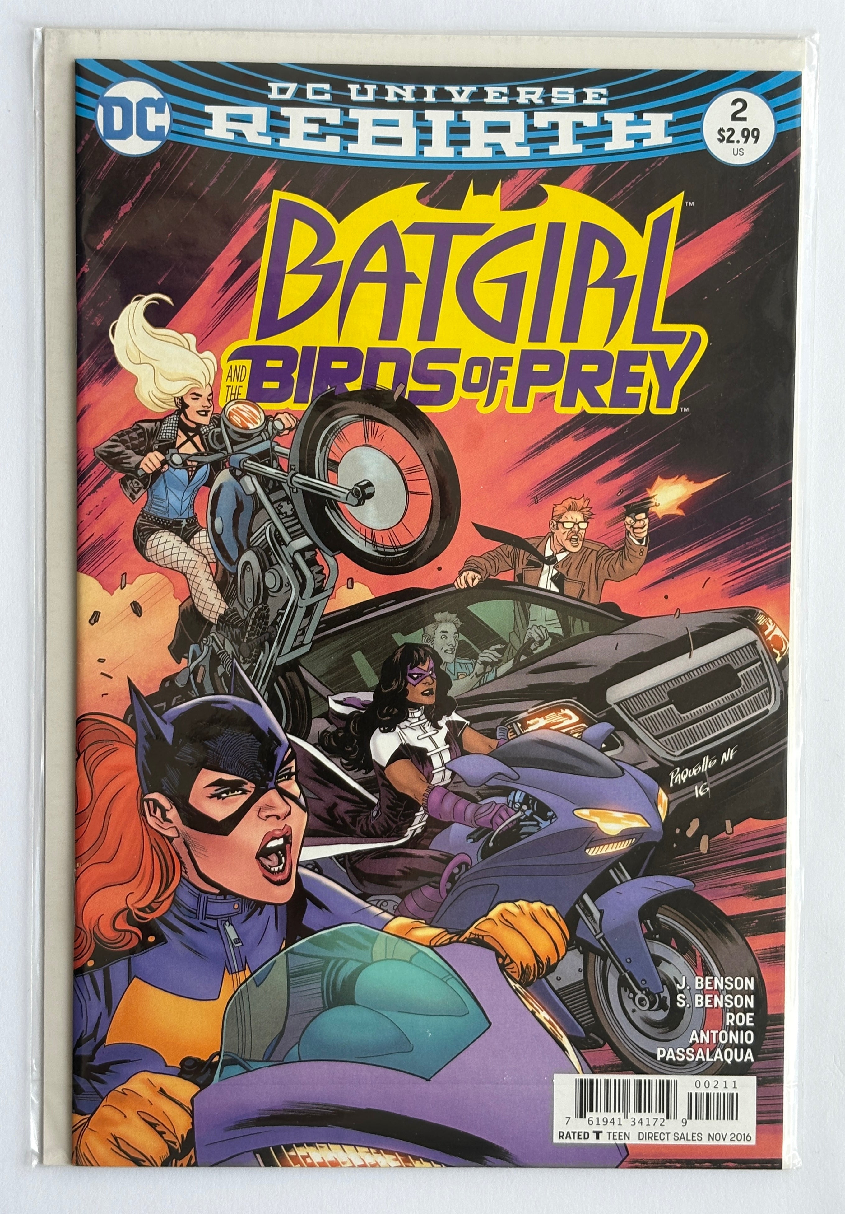 Batgirl and the Birds of Prey Rebirth #2 - DC Comics November 2016 VF/NM 9.0