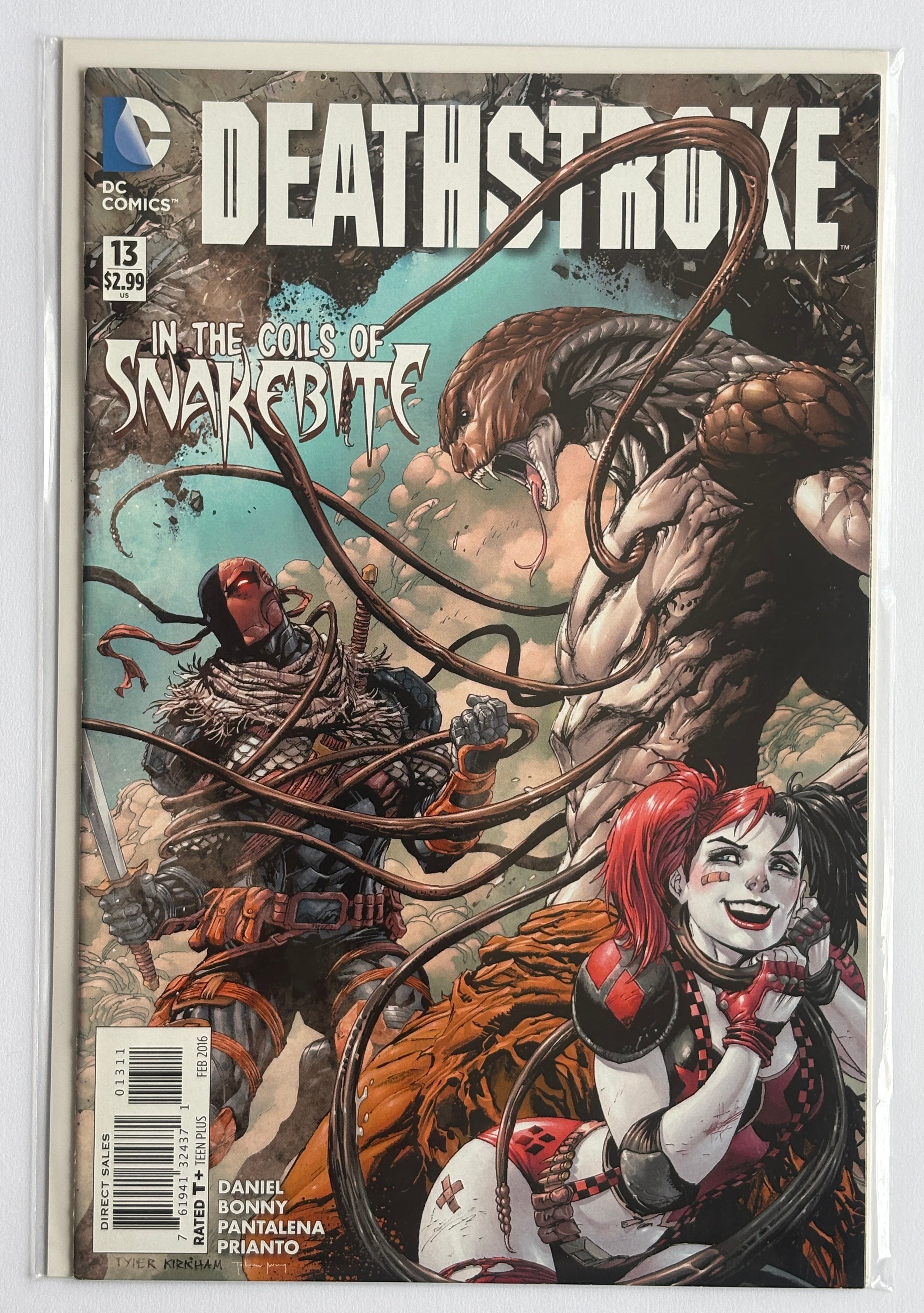 Deathstroke #13 - 1st Printing - DC Comics February 2016 F/VF 7.0