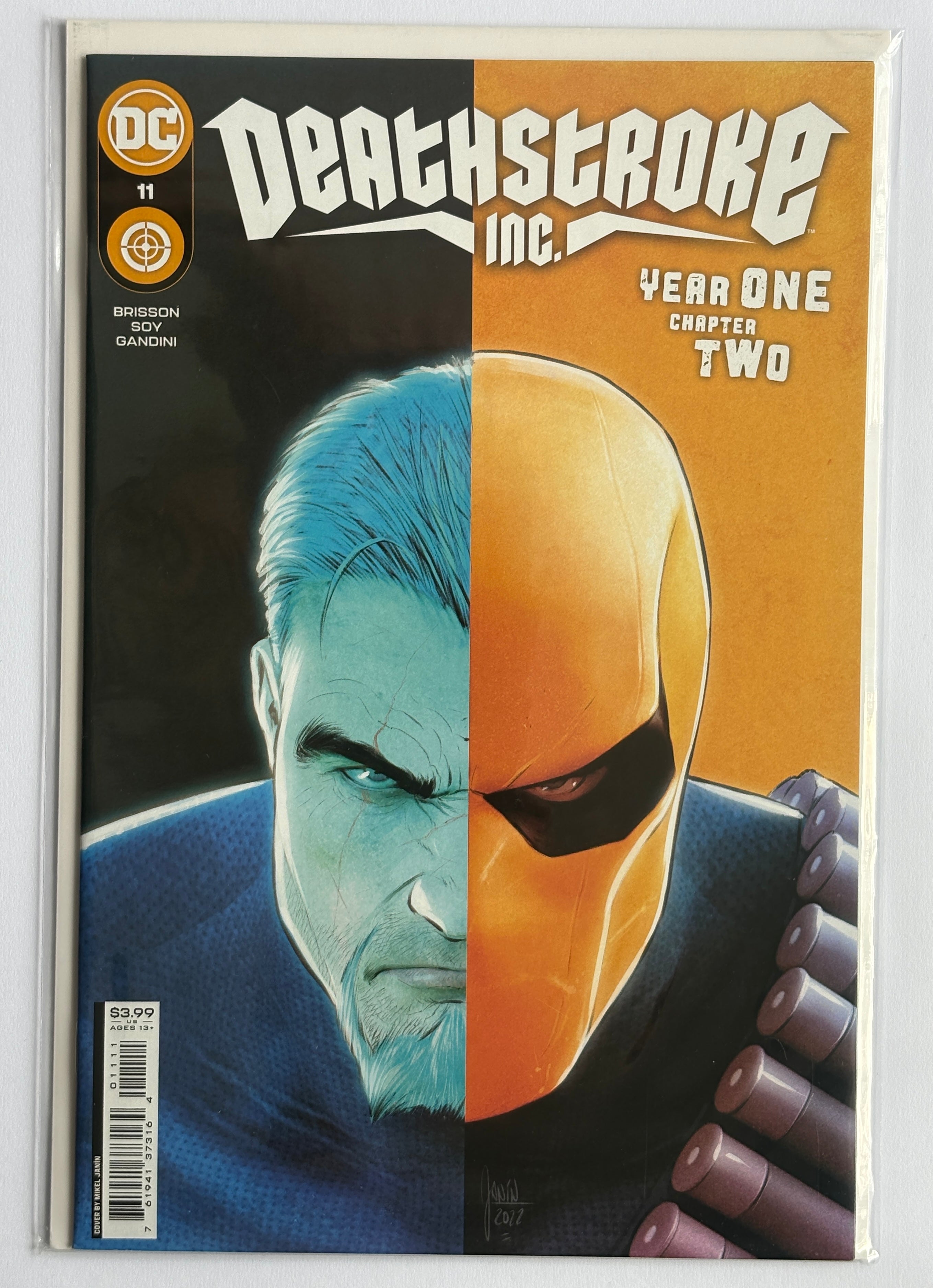 Deathstroke Inc #11 - 1st Printing DC Comics September 2022 NM 9.4