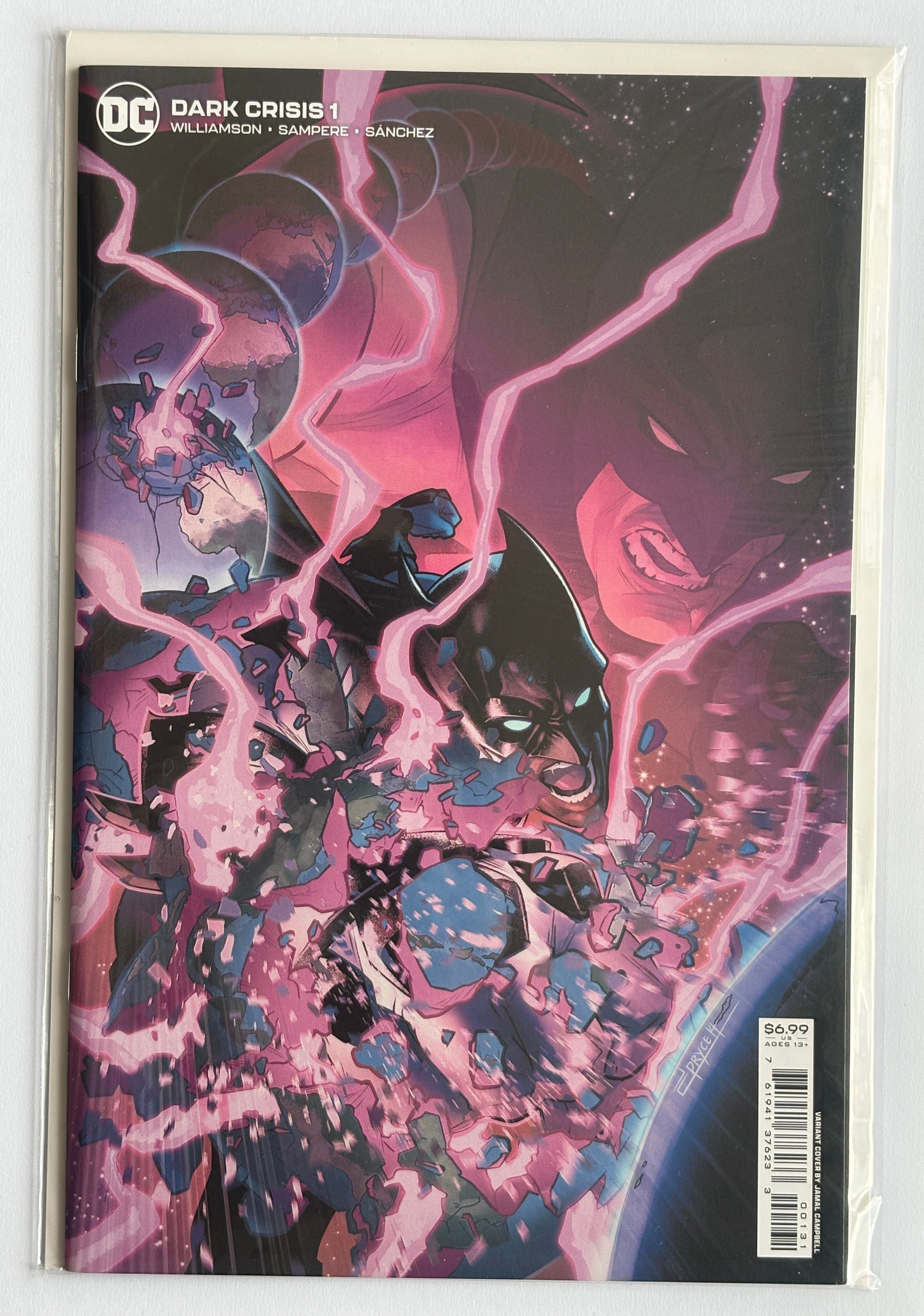 Dark Crisis #1 - 1st Printing Jamal Campbell Variant DC August 2022 NM 9.4