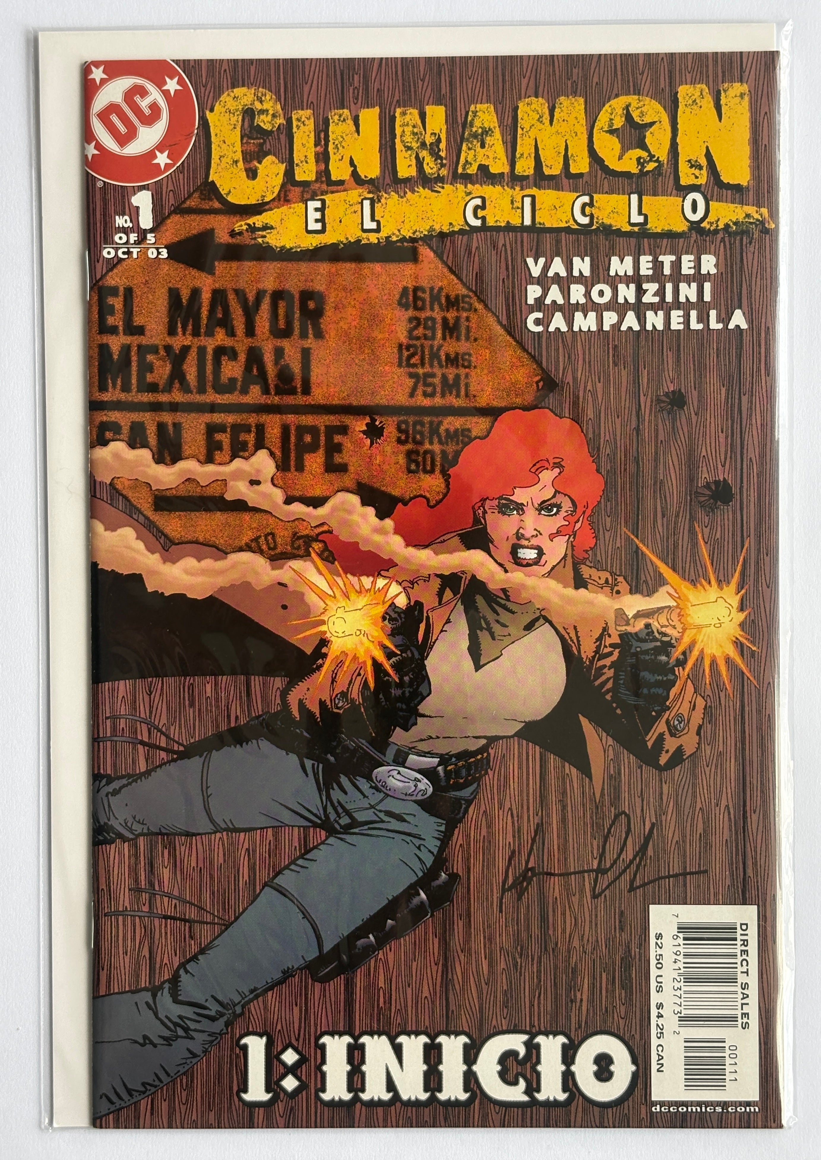 Cinnamon: El Ciclo #1 (1 of 5) 1st Printing DC Comics October 2003 VF/NM 9.0