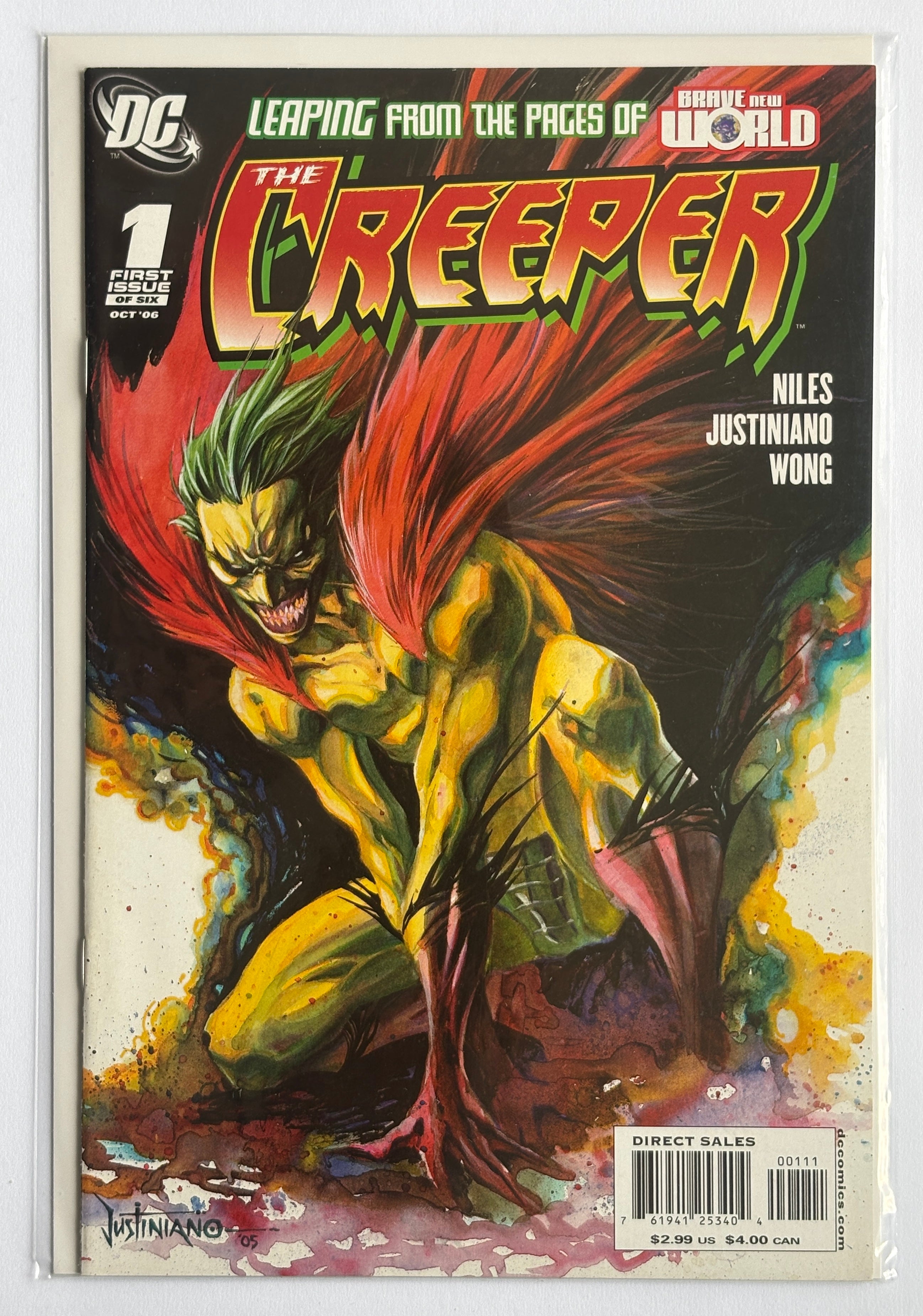 The Creeper #1 (1 of 6) DC Comics October 2006 VF/NM 9.0