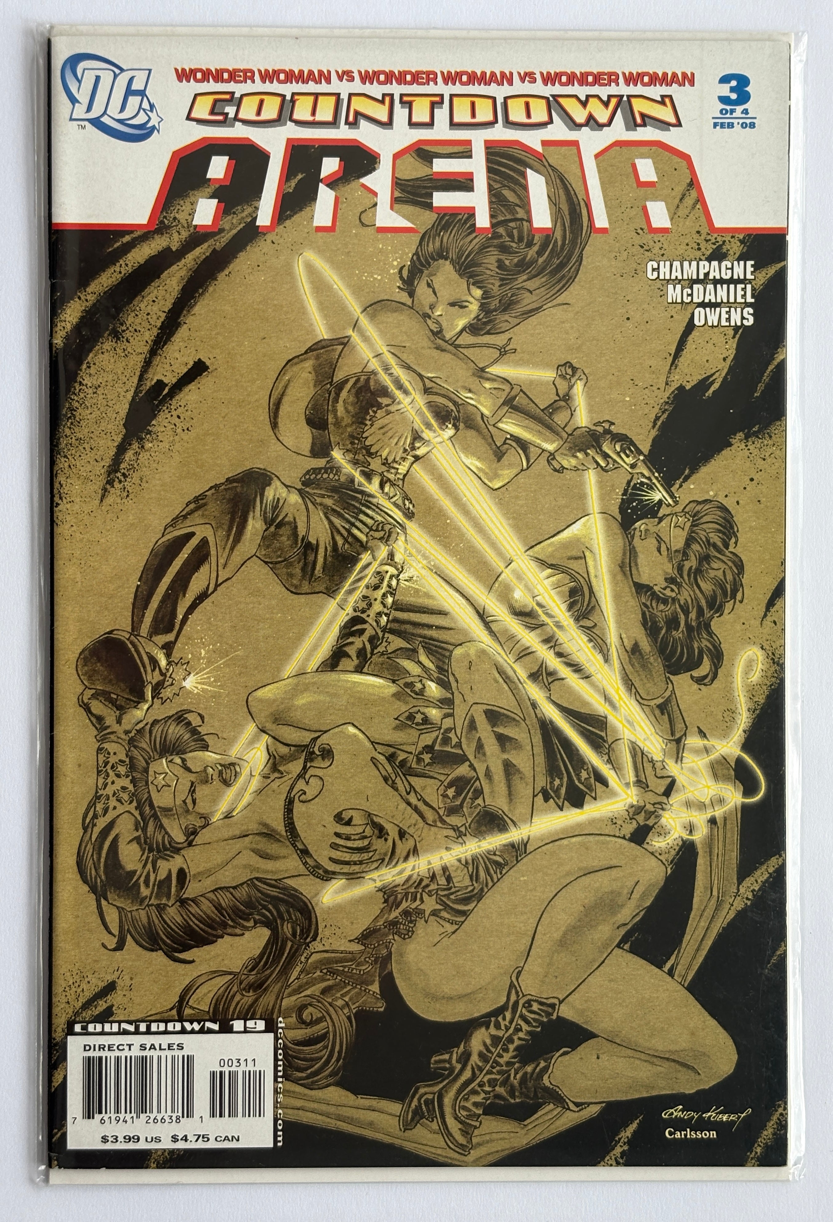 Countdown: Arena #3 - DC Comics February 2008 F/VF 7.0