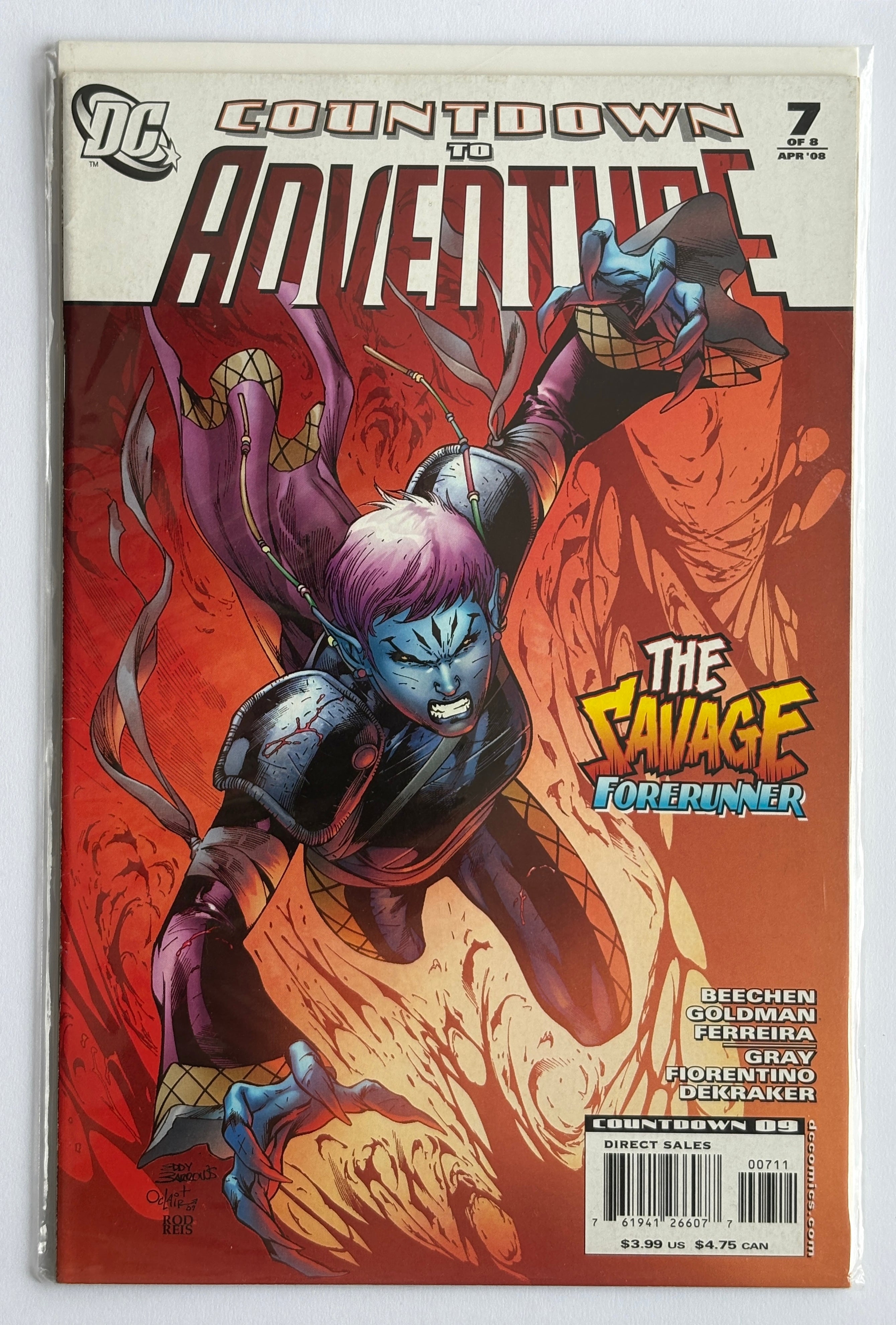 Countdown to Adventure #7 - DC Comics April 2008 F/VF 7.0