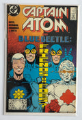 Captain Atom #20 - Blue Beetle DC Comics October 1988 F/VF 7.0