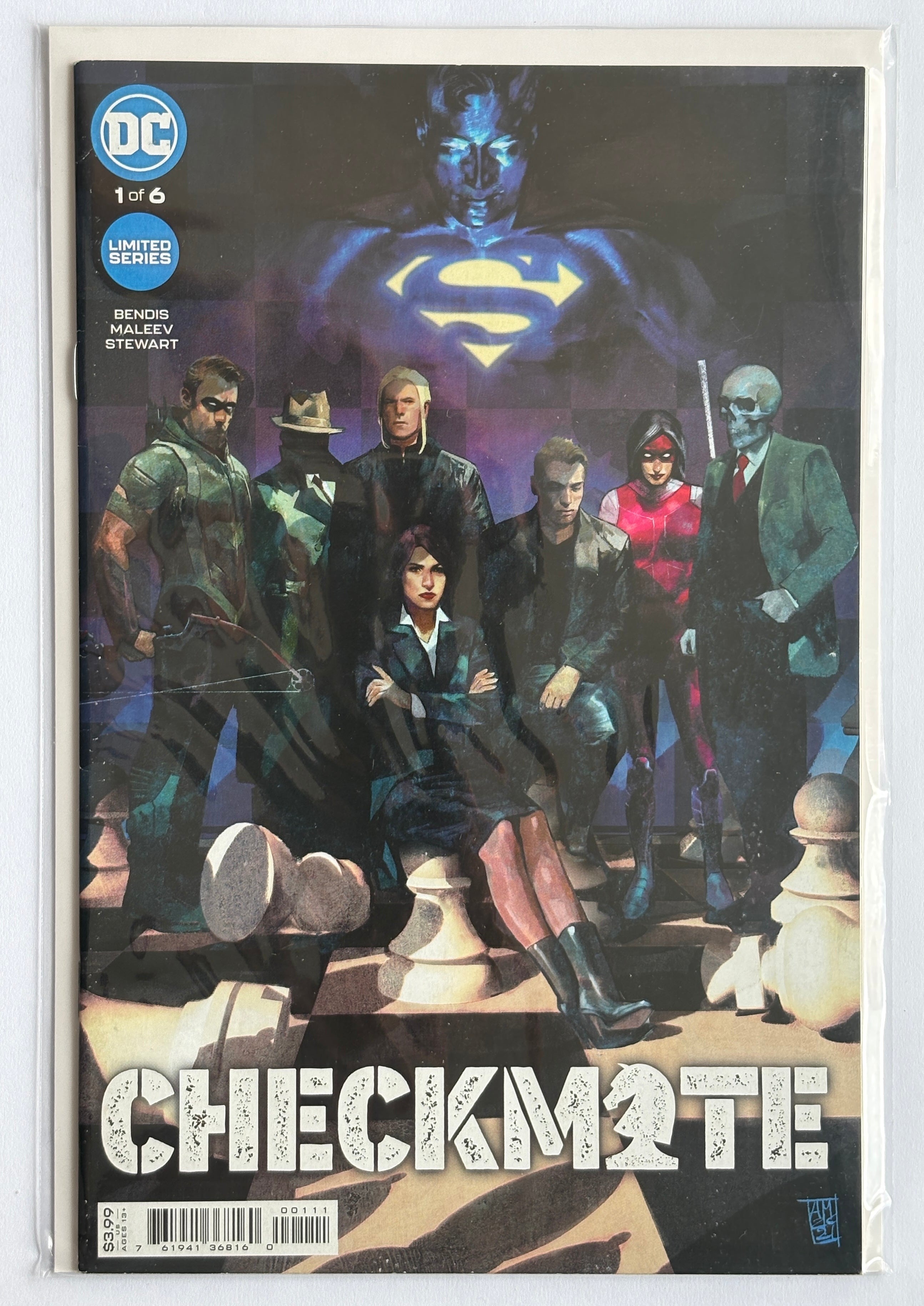 Checkmate #1 (1 of 6) - 1st Printing DC Comics August 2021 F/VF 7.0