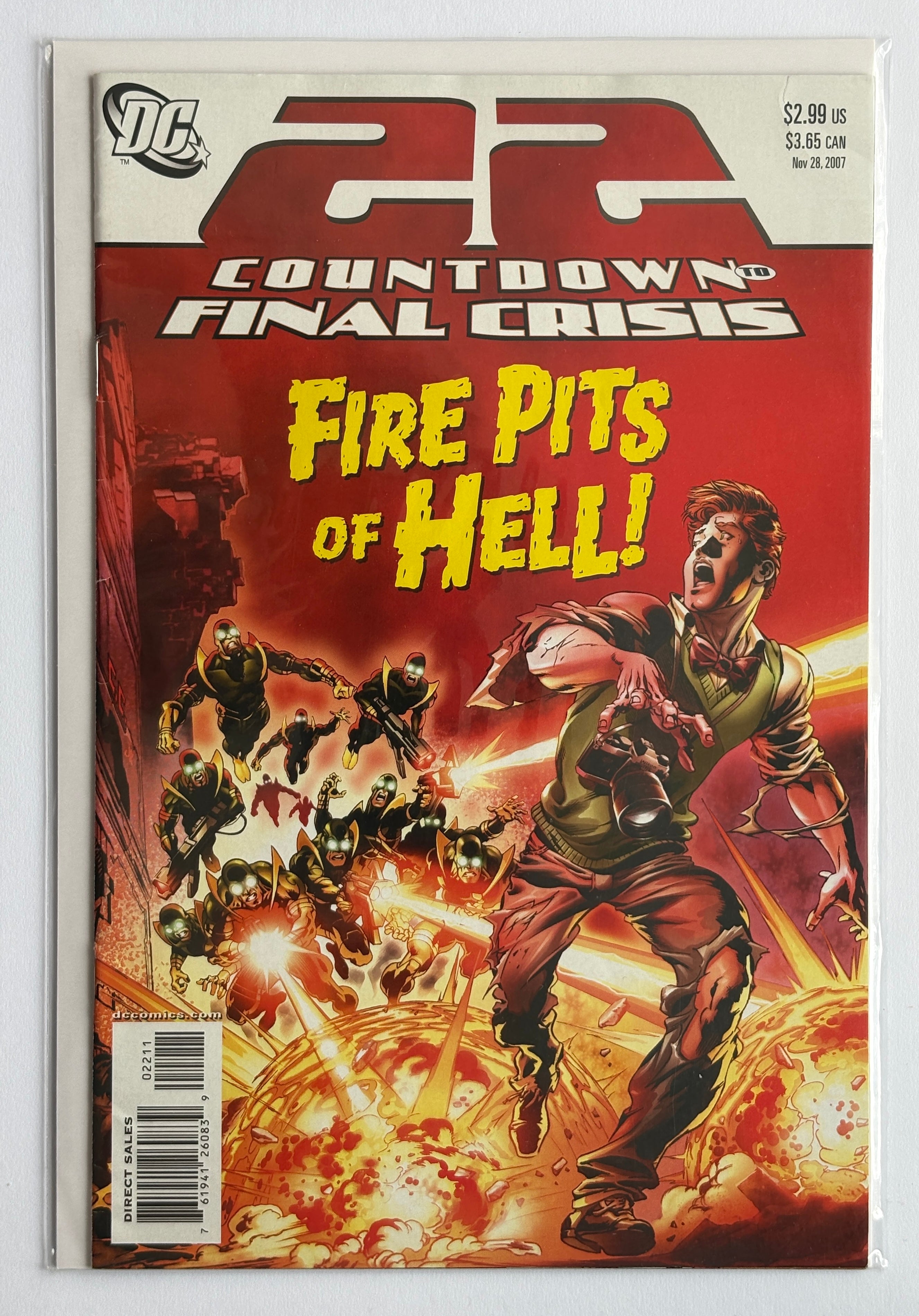Countdown #22 - Countdown to Infinite Crisis DC Comics November 2007 FN+ 6.5