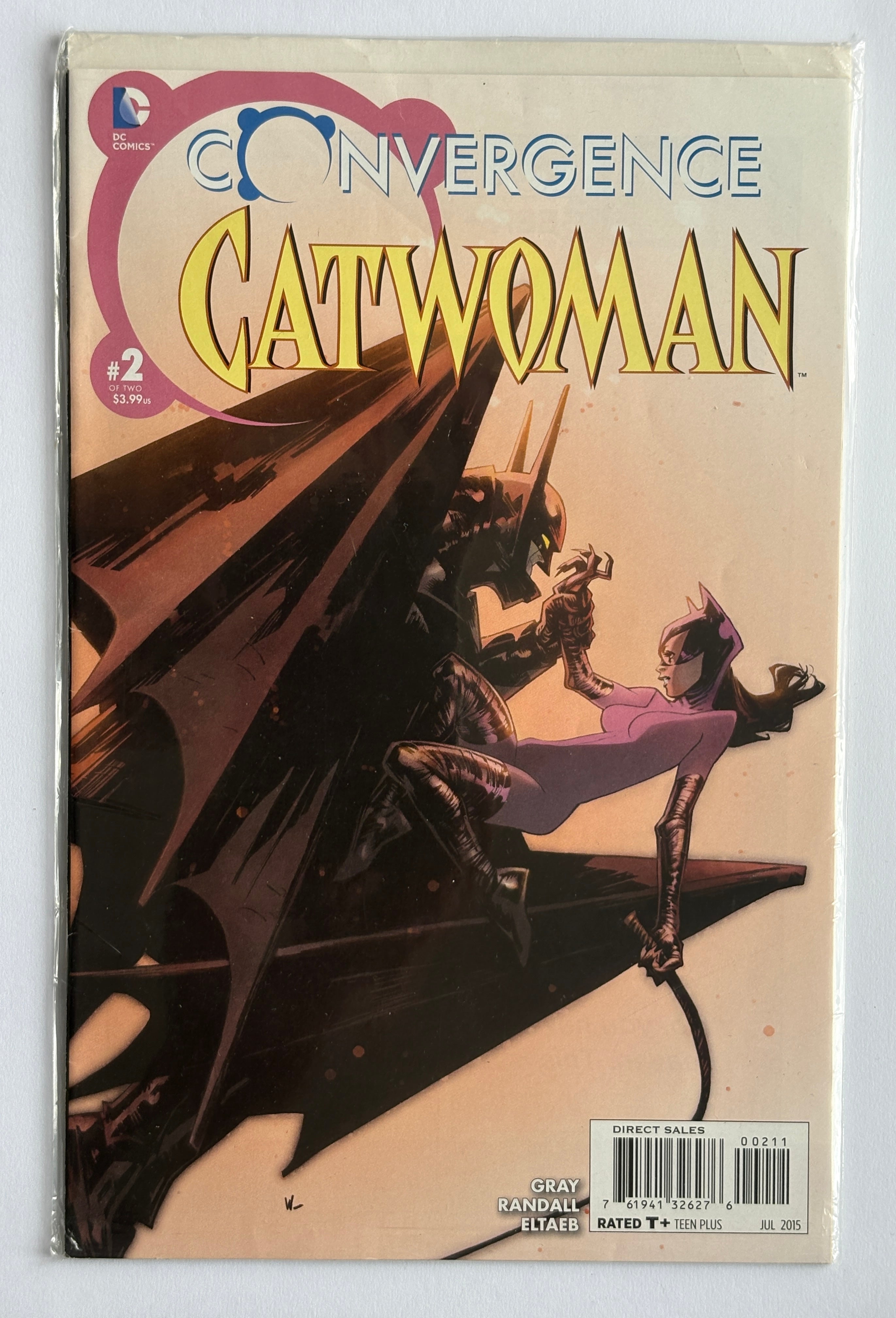 Convergence Catwoman #2 - 1st Printing - DC Comics July 2015 F/VF 7.0