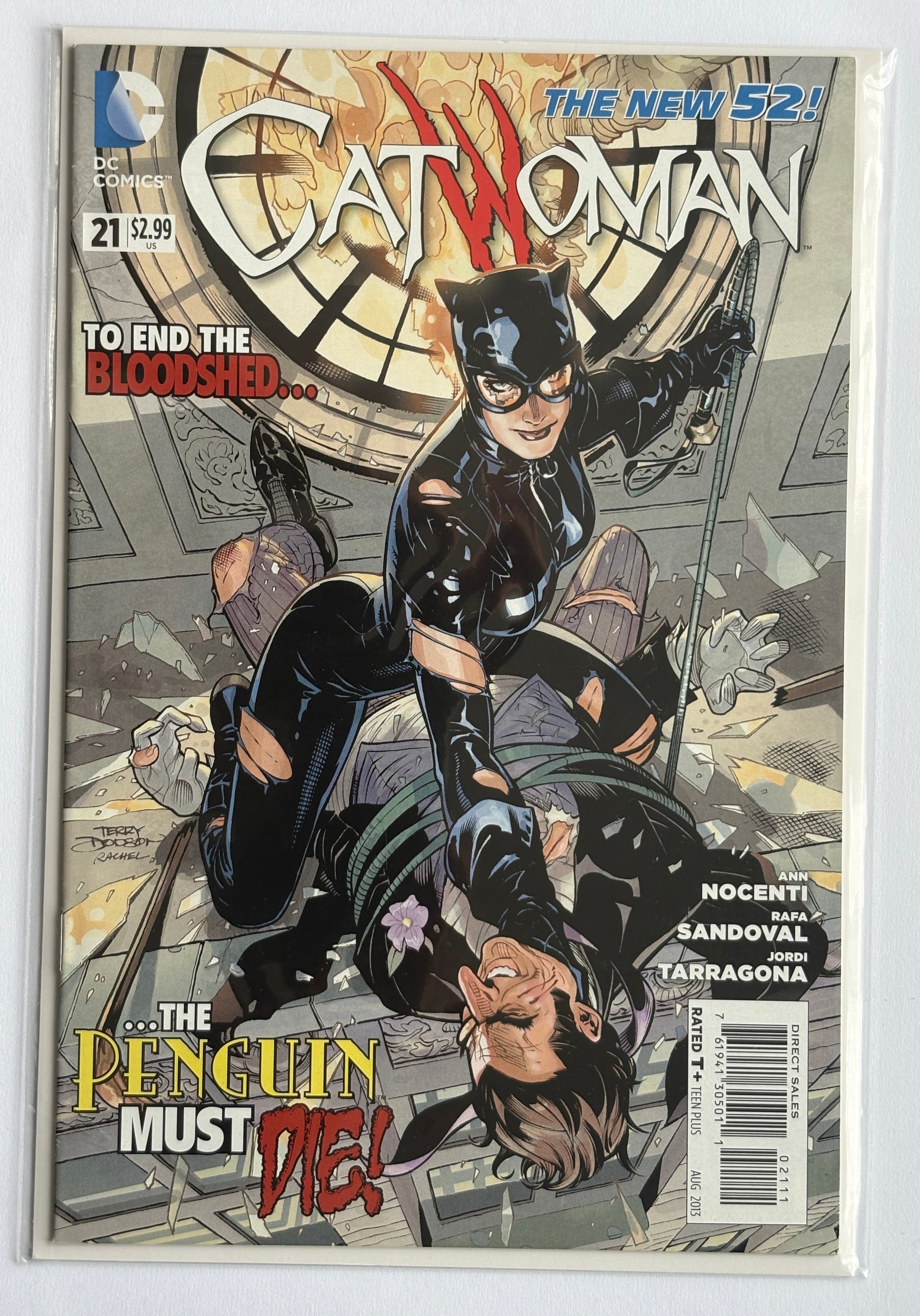 Catwoman #21 - 1st Printing - New 52 DC Comics August 2013 F/VF 7.0