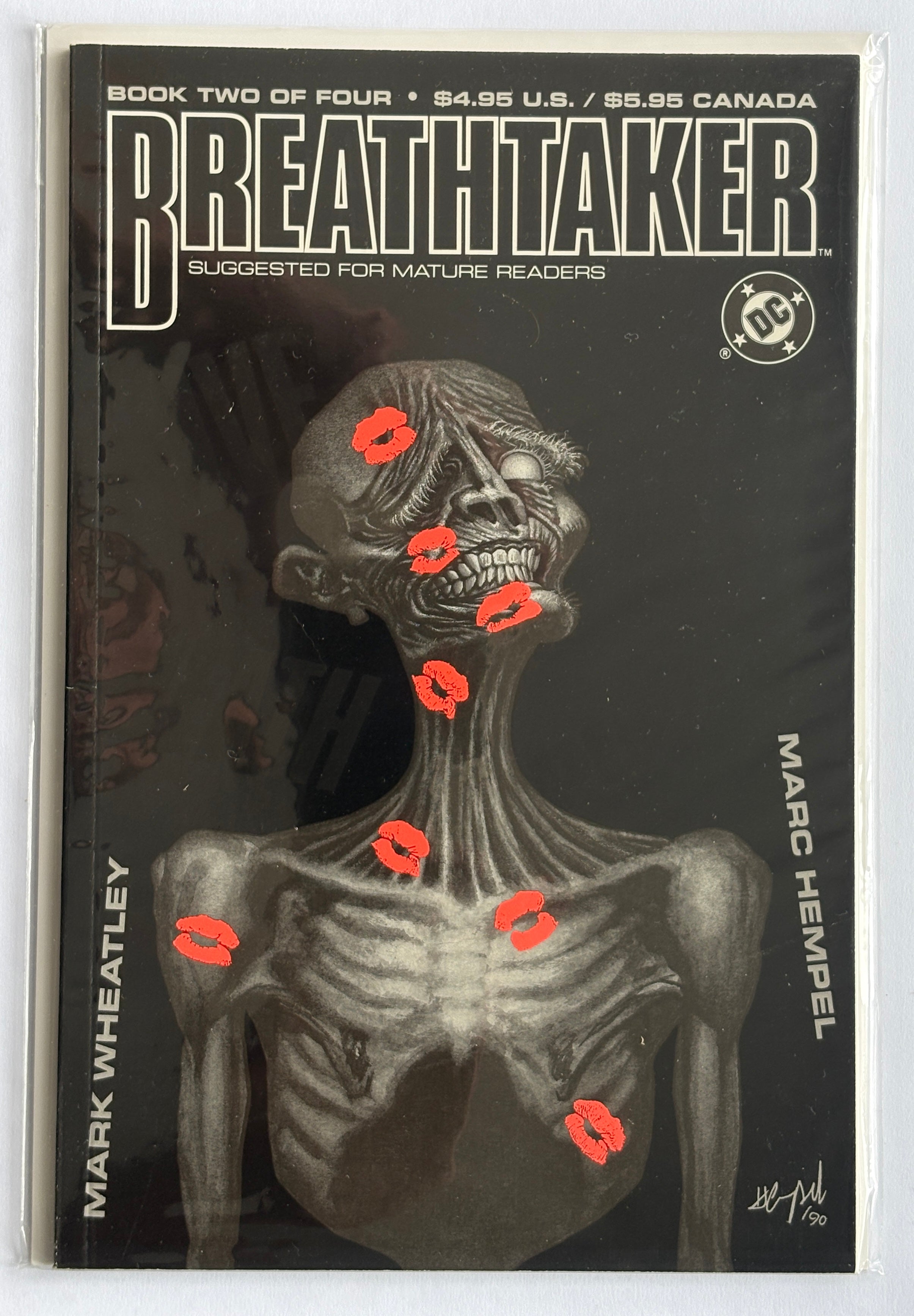 Breathtaker #2 - 1st Printing - DC Comics 1990 VF 8.0