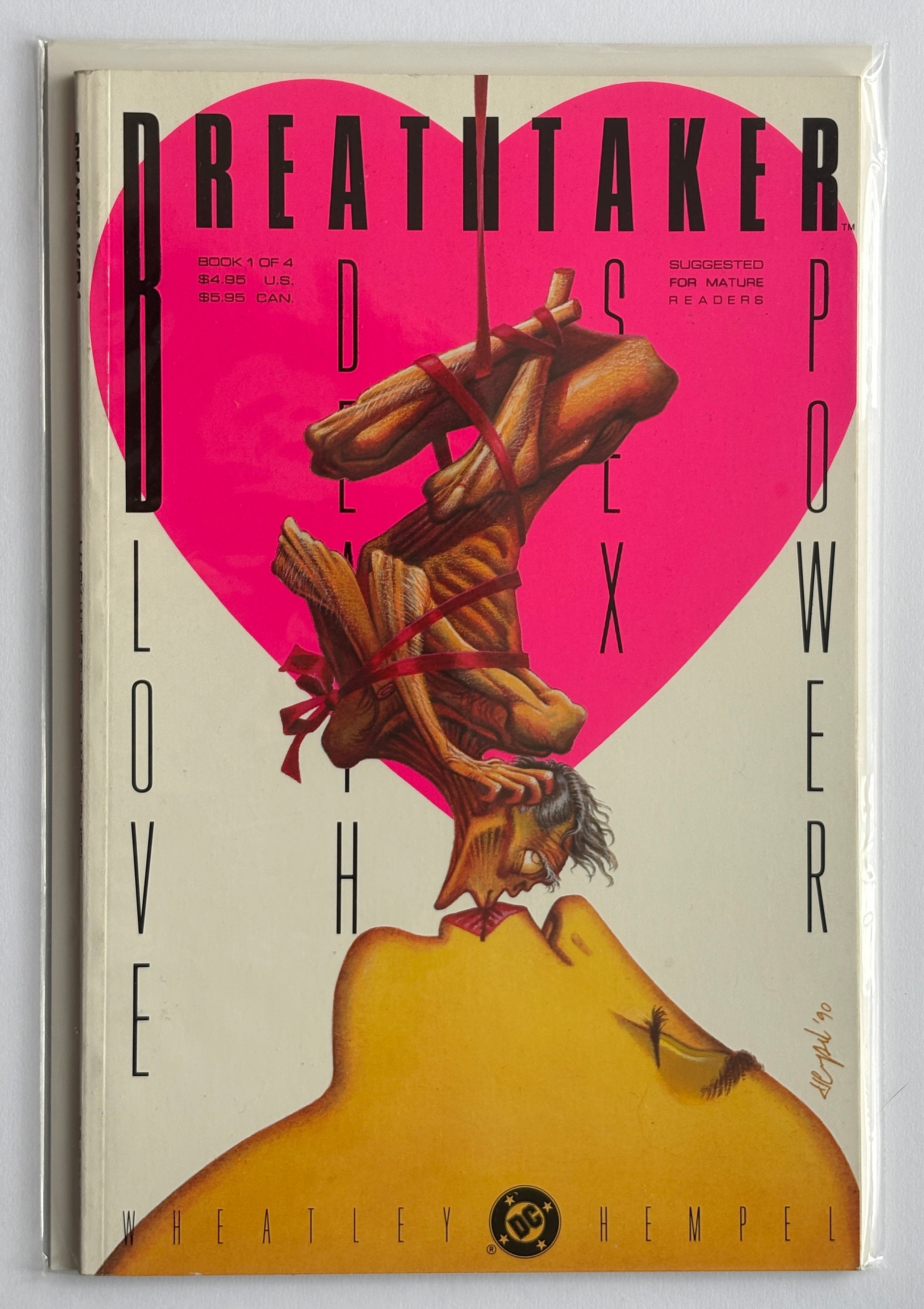 Breathtaker #1 - 1st Printing - DC Comics 1990 VF 8.0