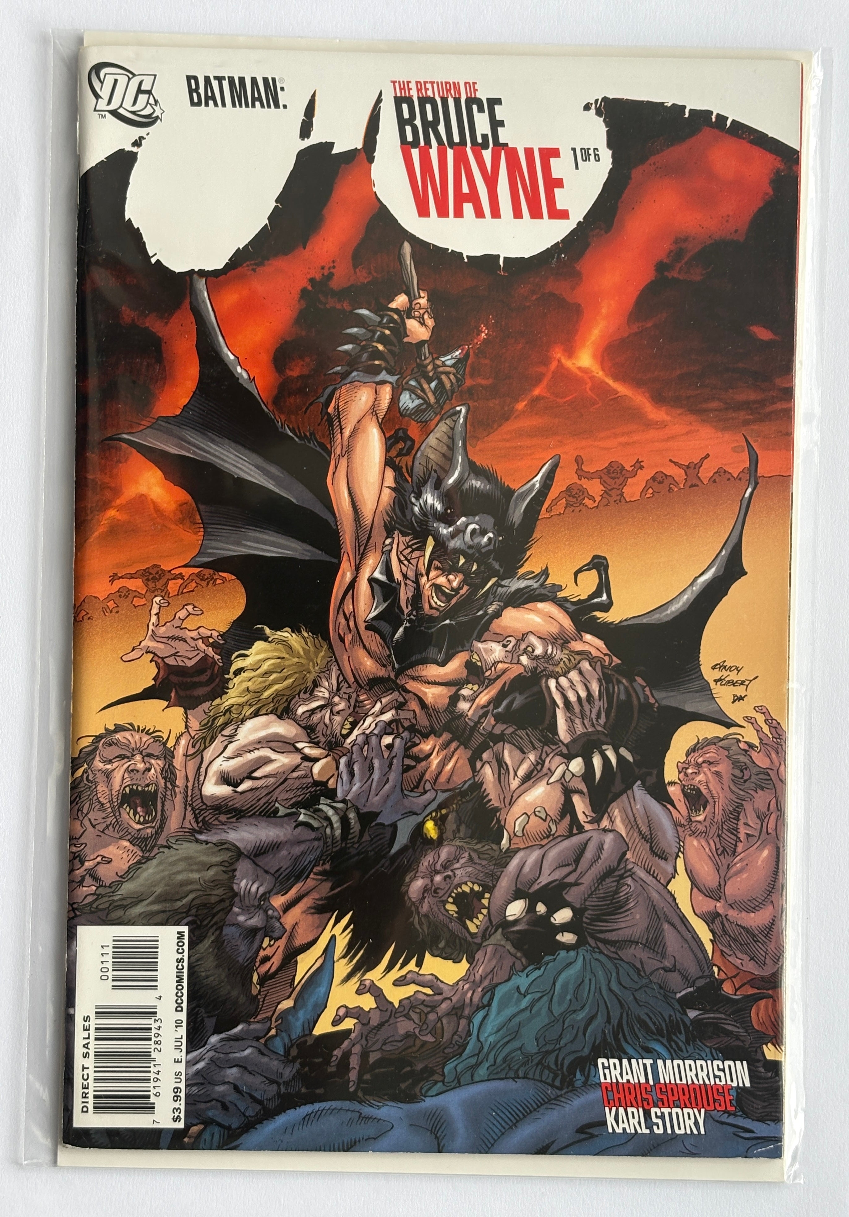 Batman: The Return of Bruce Wayne #1 - 1st Printing DC Comics July 2010 VF- 7.5