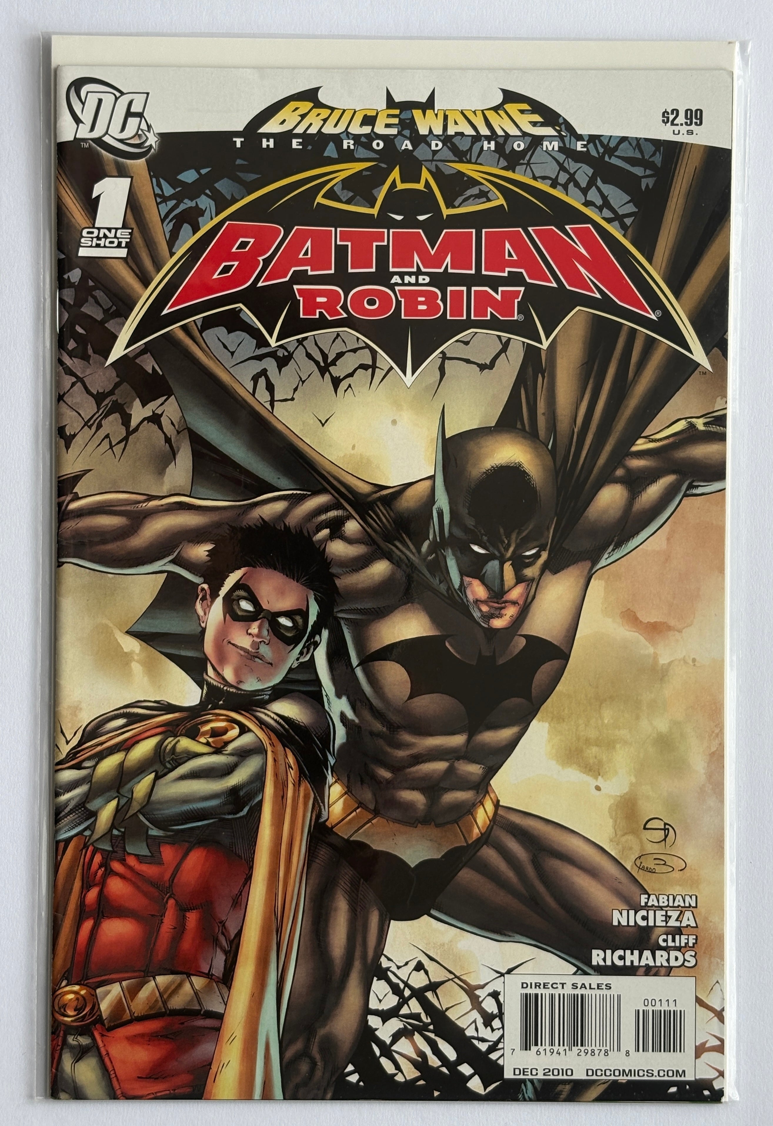 Bruce Wayne the Road Home: Batman & Robin - One Shot - DC Dec 2010 VF- 7.5