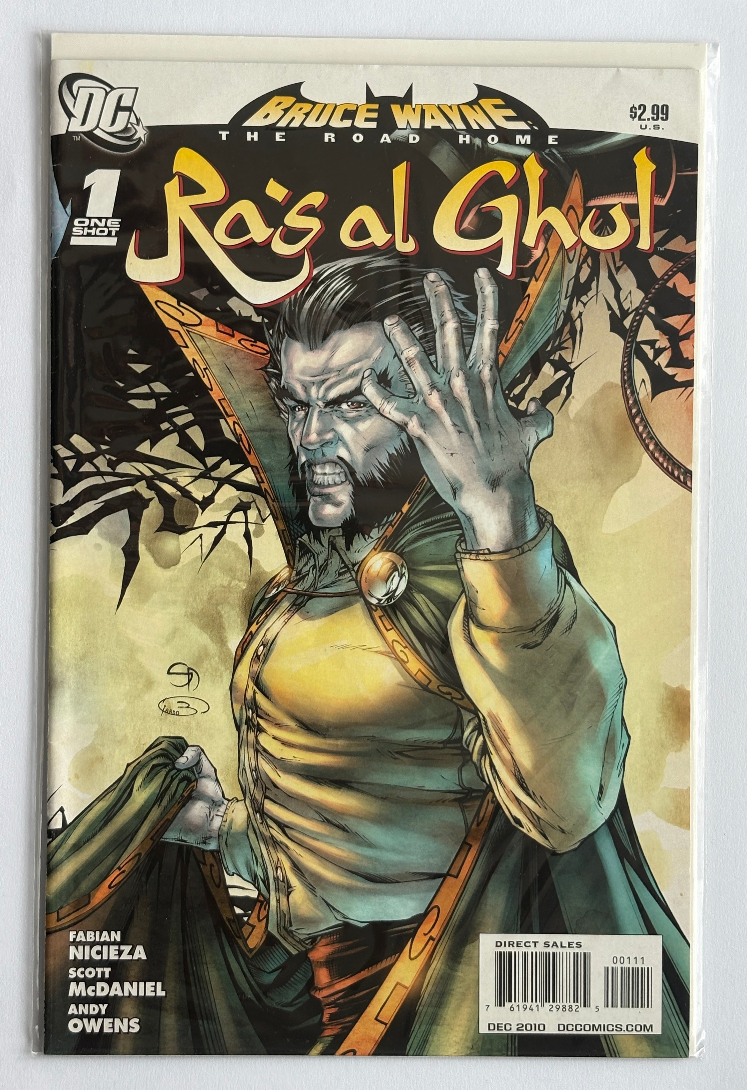 Bruce Wayne the Road Home: Ra's al Ghul - One Shot - DC Dec 2010 VF- 7.5