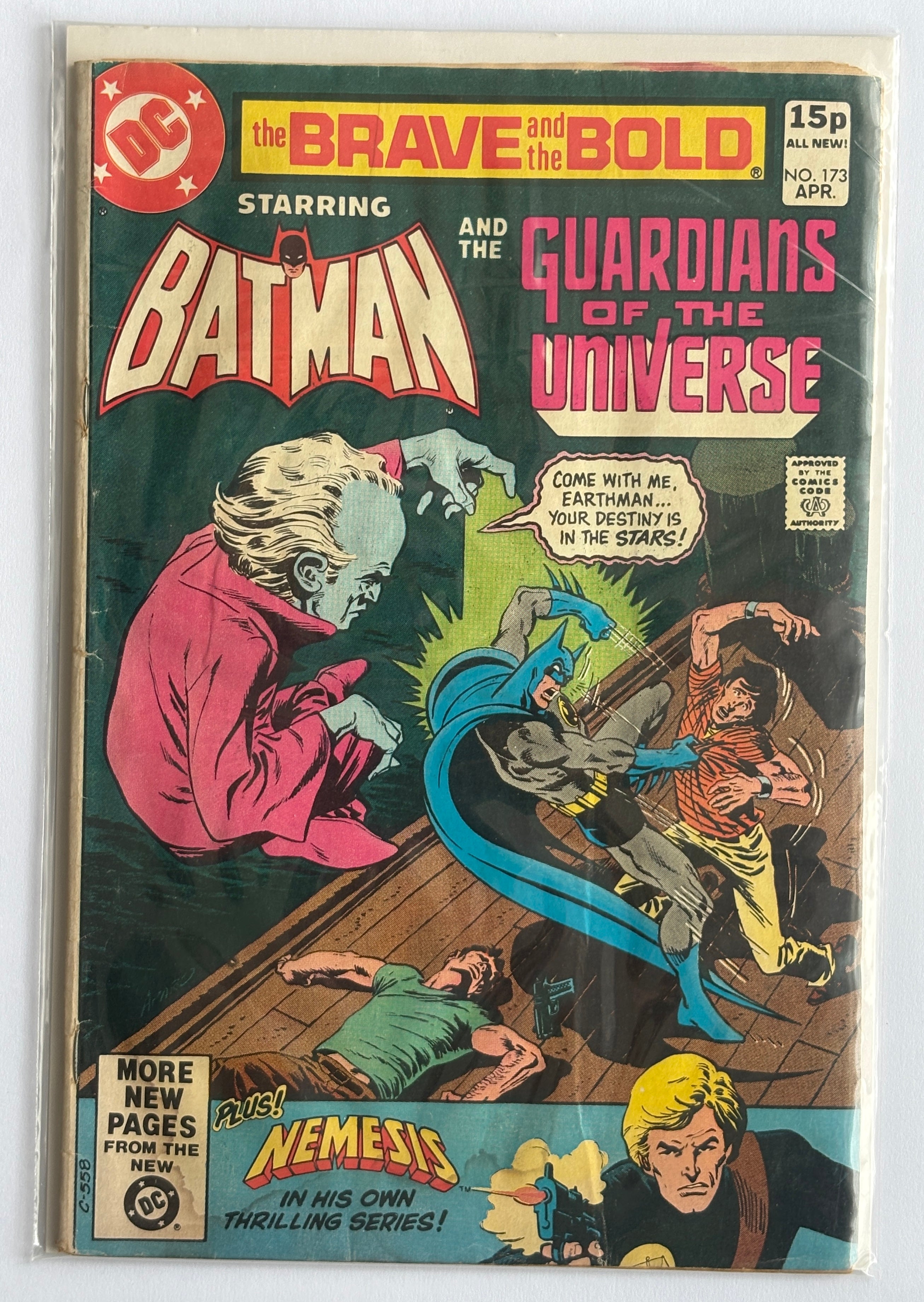 The Brave and the Bold #173 - Batman - UK Variant April 1981 GD/VG 3.0