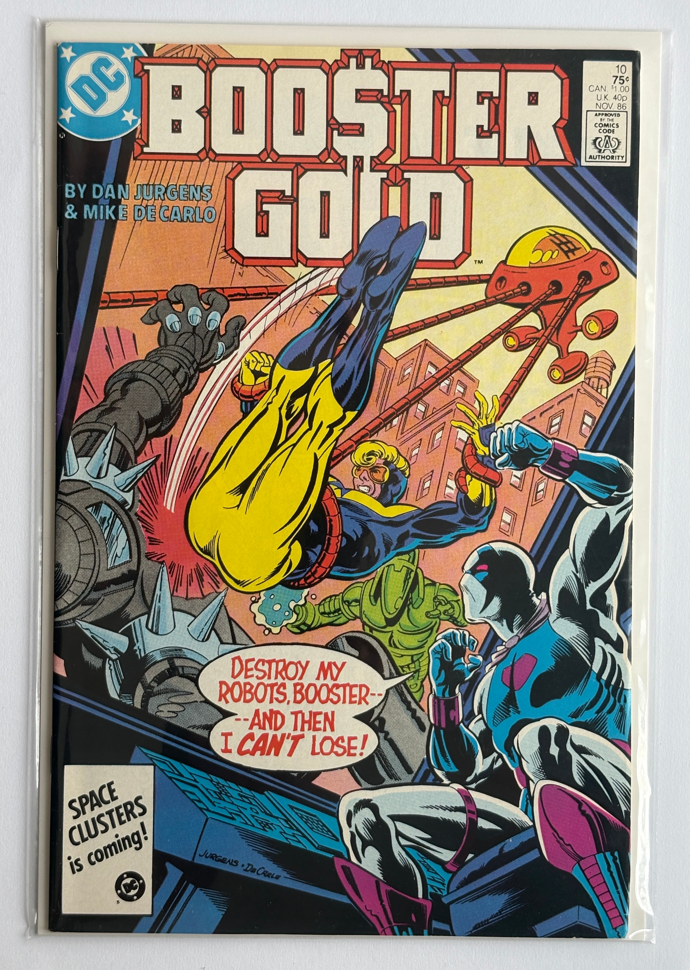 Booster Gold #10 - DC Comics - November 1986 VF 8.0