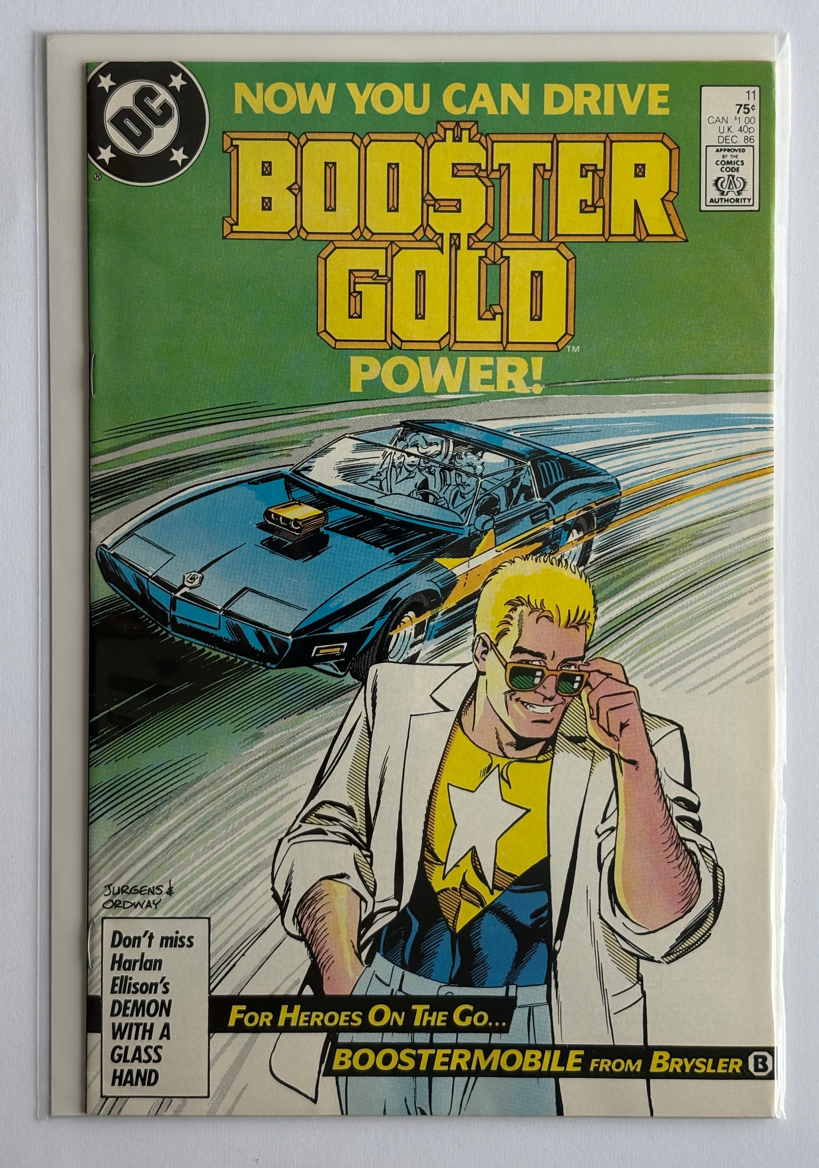 Booster Gold #11 - DC Comics - December 1986 VF+ 8.5