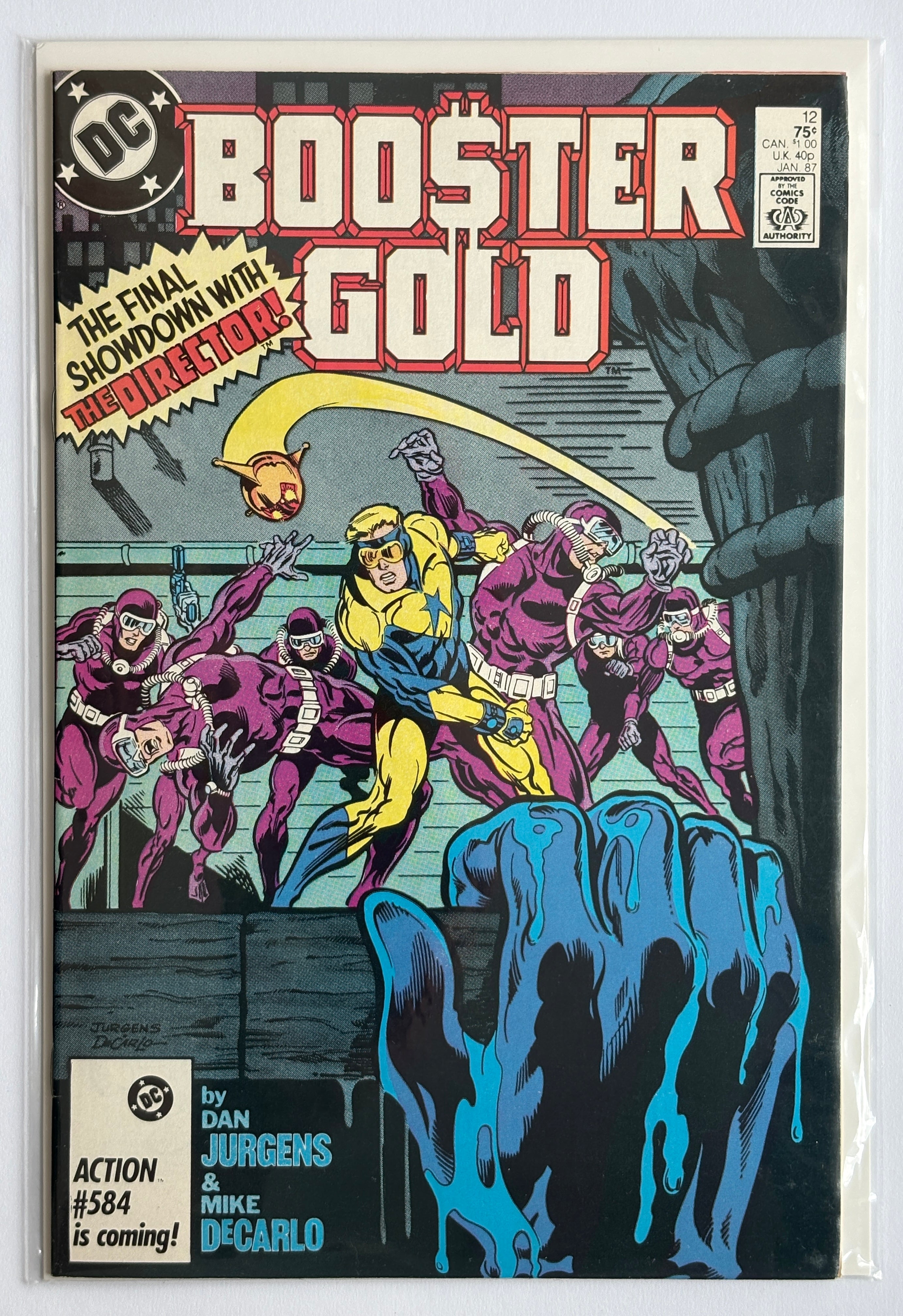 Booster Gold #12 - DC Comics - January 1987 VF 8.0