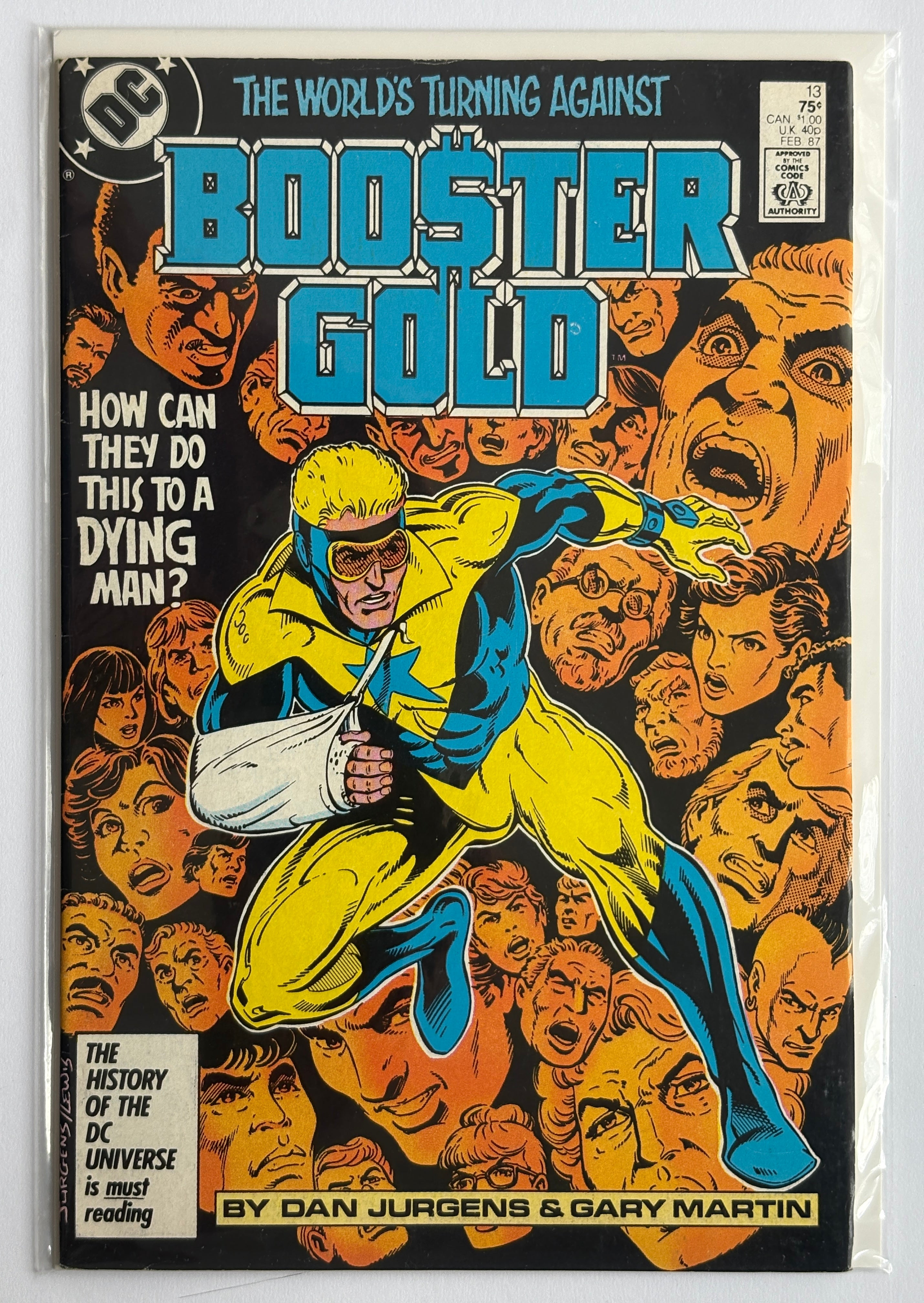 Booster Gold #13 - DC Comics - February 1987 VF- 7.5