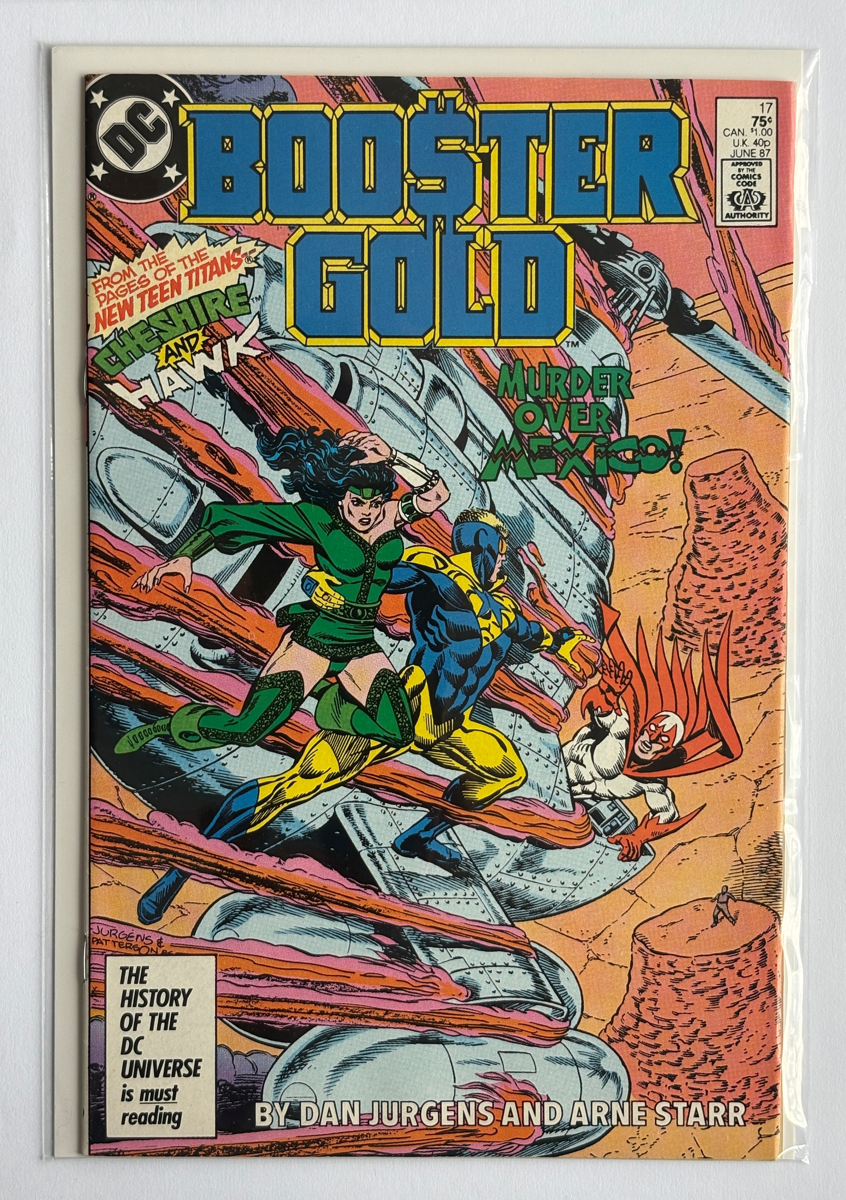 Booster Gold #17 - DC Comics - June 1987 VF+ 8.5