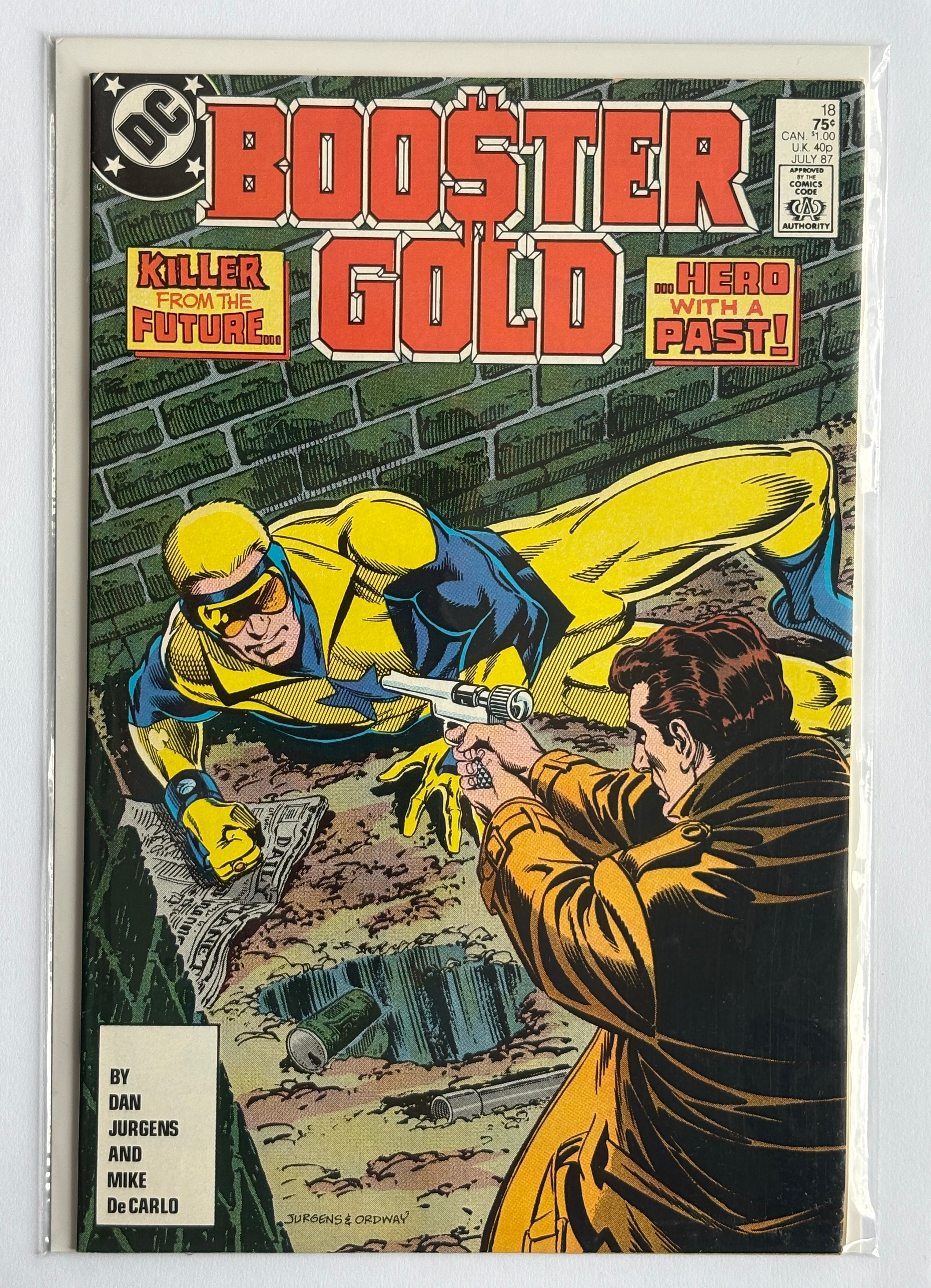 Booster Gold #18 - DC Comics - July 1987 VF+ 8.5