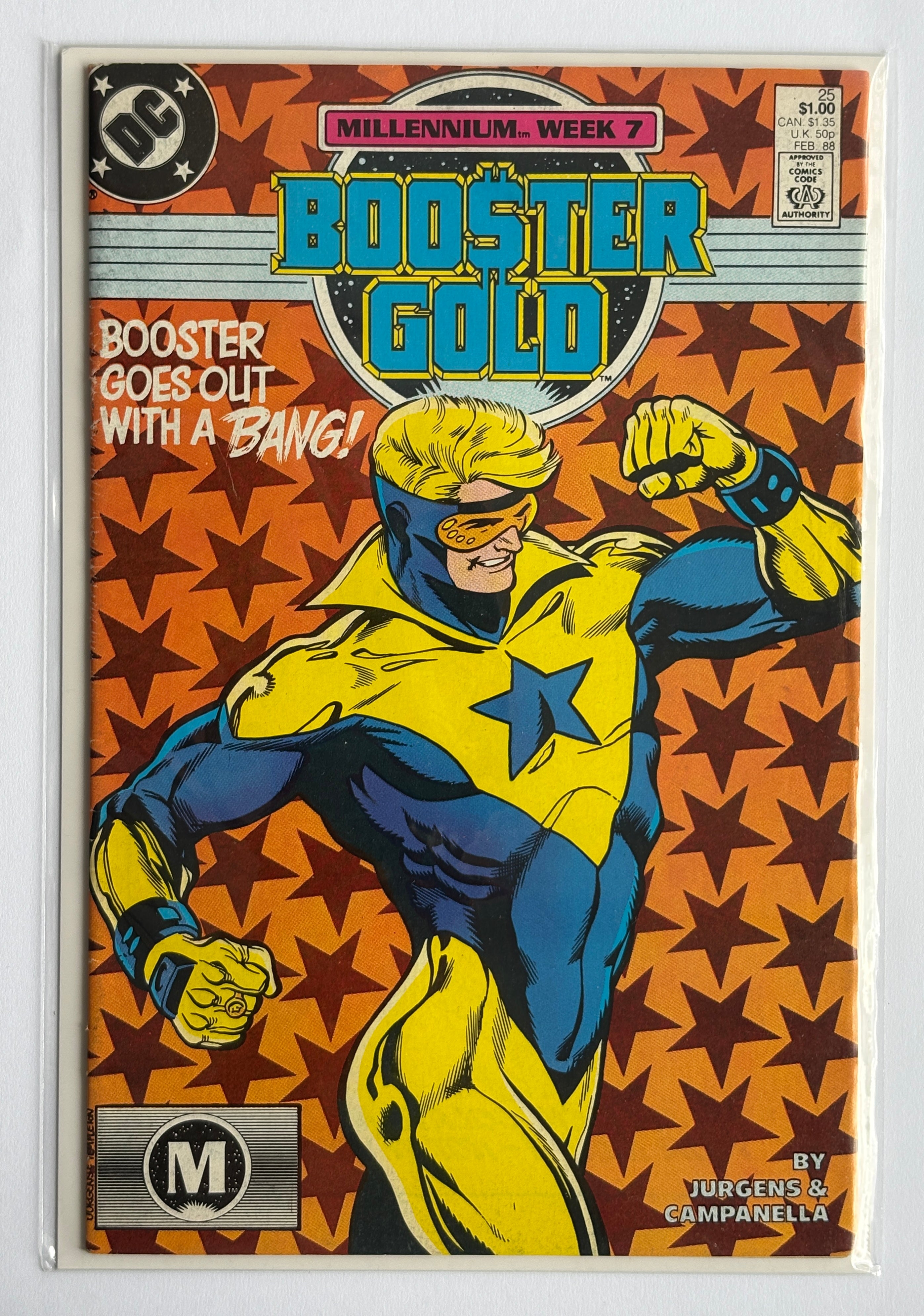 Booster Gold #25 - DC Comics - February 1988 VF- 7.5