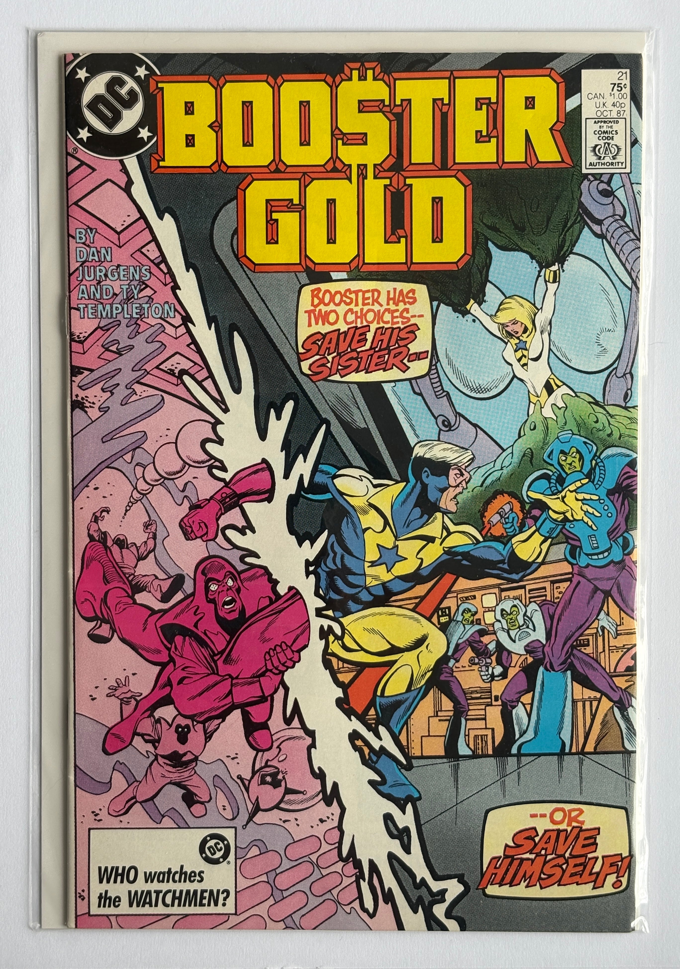Booster Gold #21 - DC Comics - October 1987 VF+ 8.5