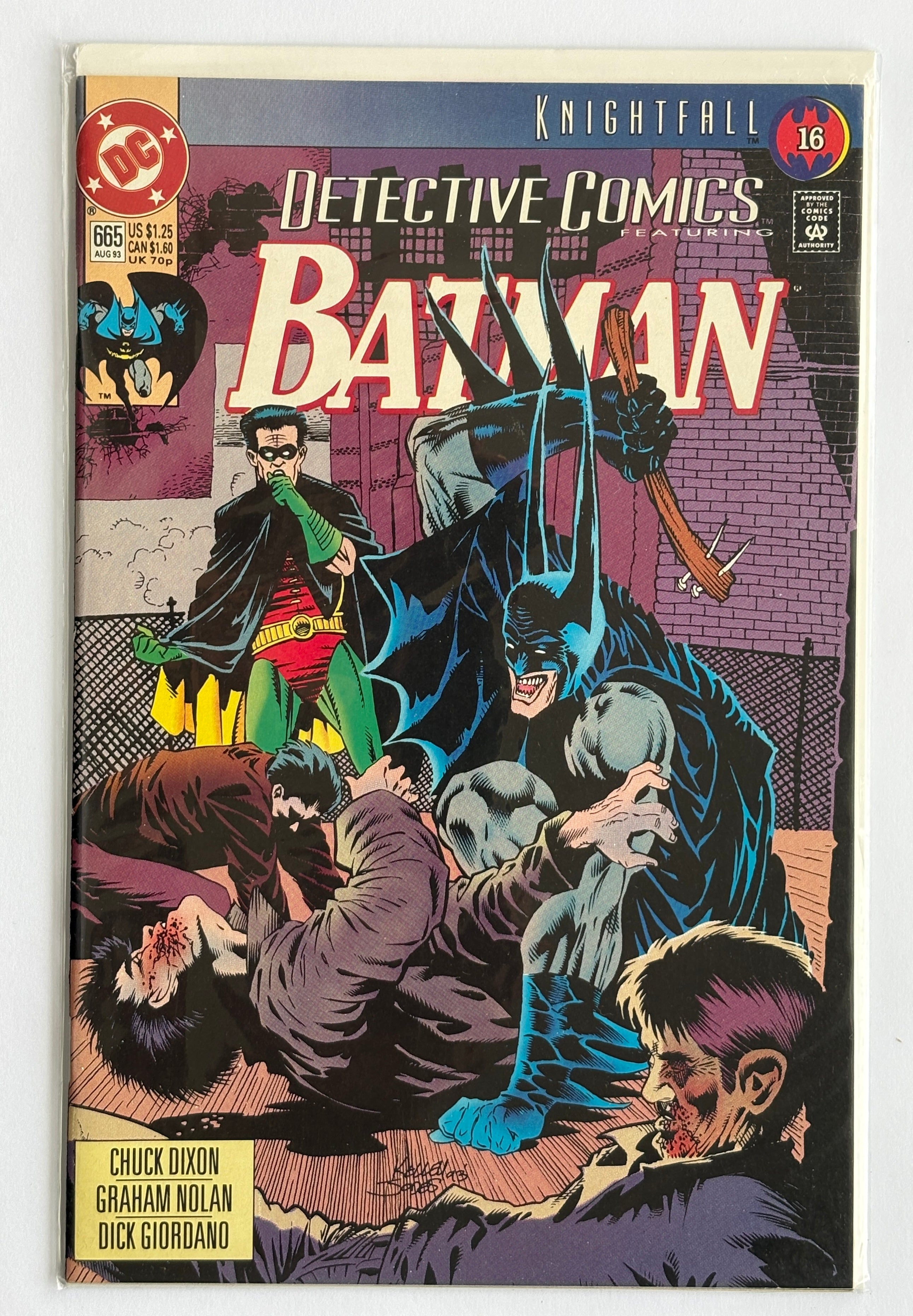 Detective Comics #665 Batman - 1st Printing DC Comics - August 1993 VF- 7.5