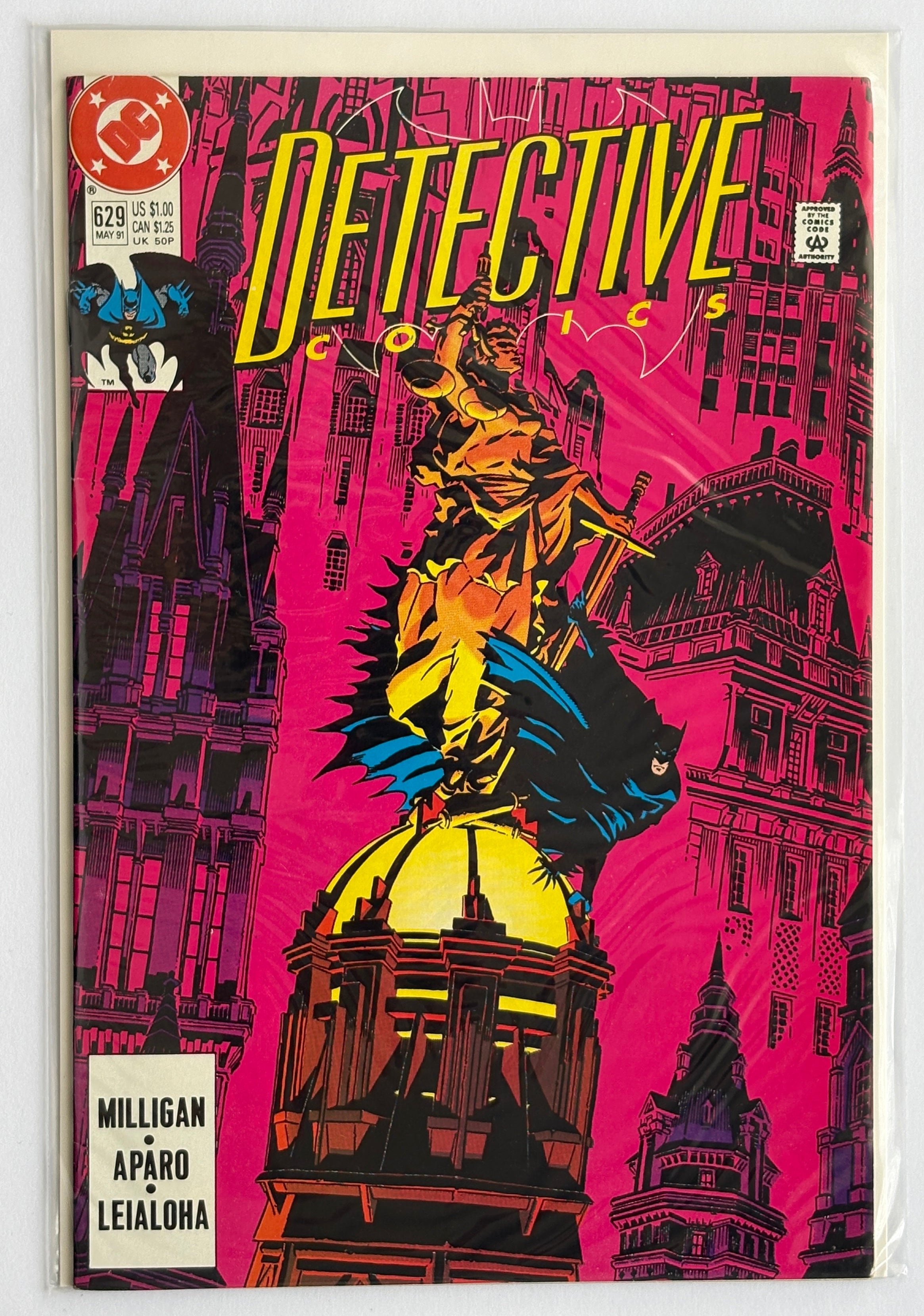 Detective Comics #629 - DC Comics - May 1991 F/VF 7.0
