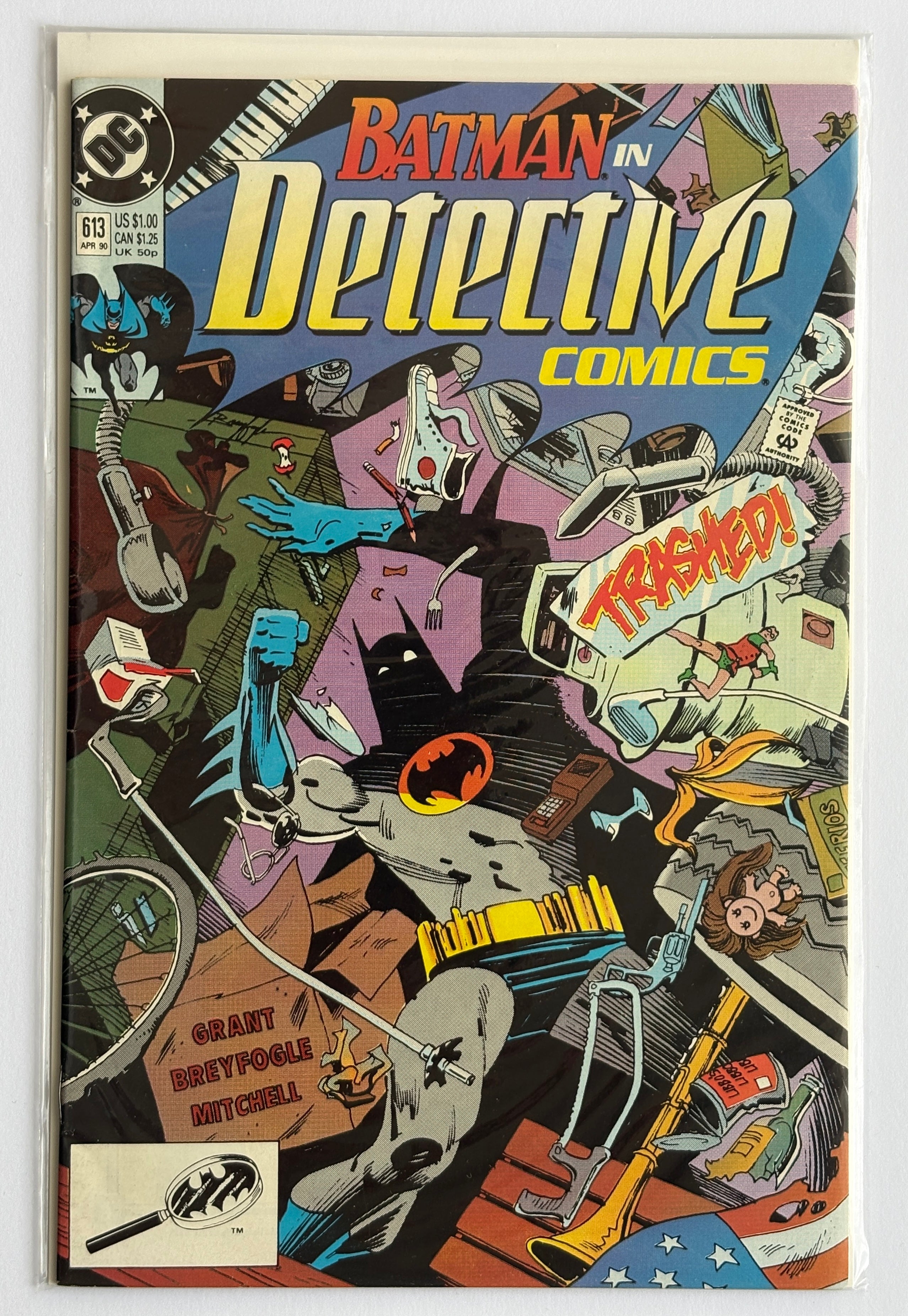 Detective Comics #613 - DC Comics - April 1990 VF- 7.5