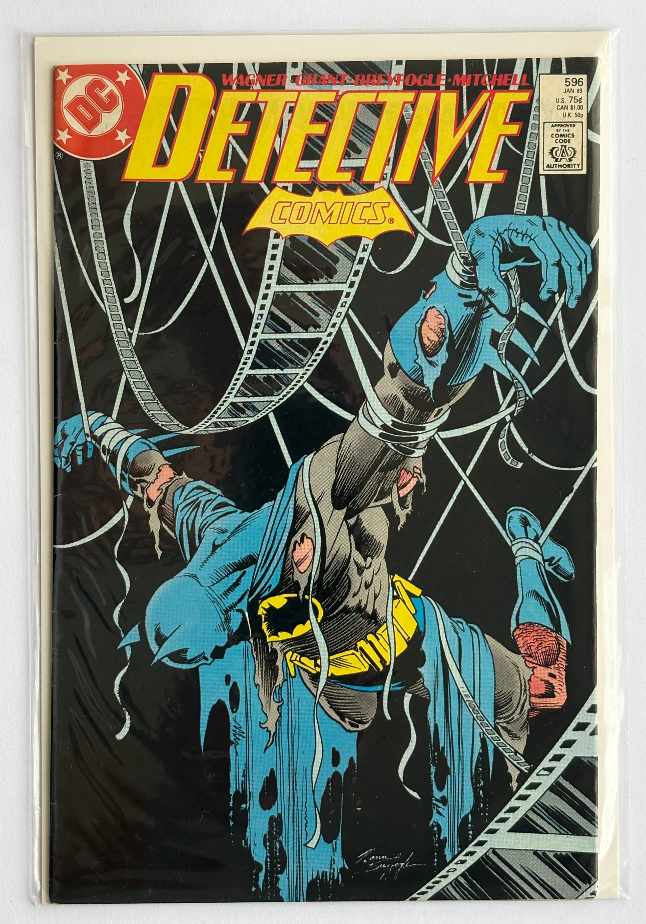 Detective Comics #596 - DC Comics - January 1989 FN+ 6.5