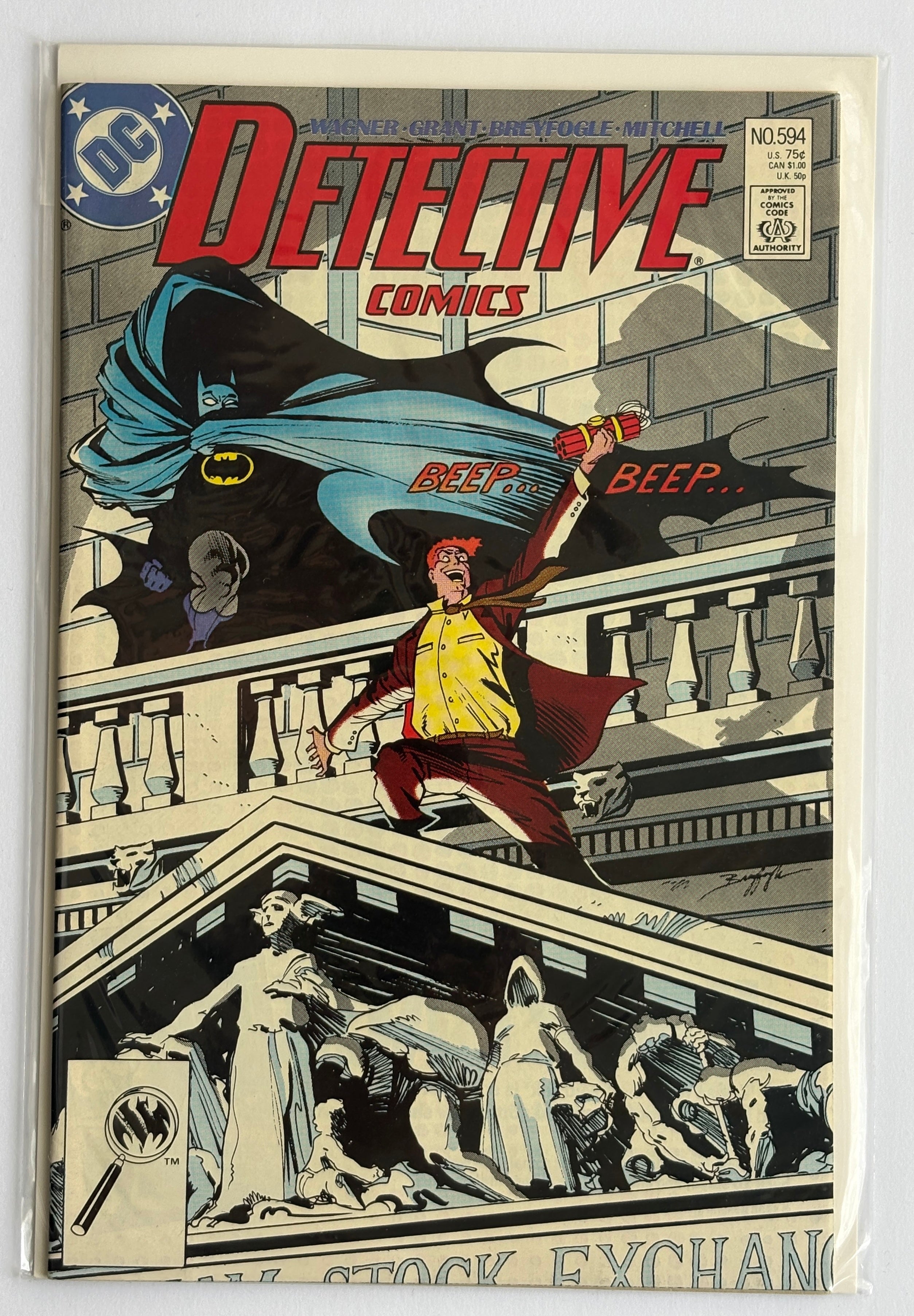 Detective Comics #594 - DC Comics - December 1988 VF 8.0