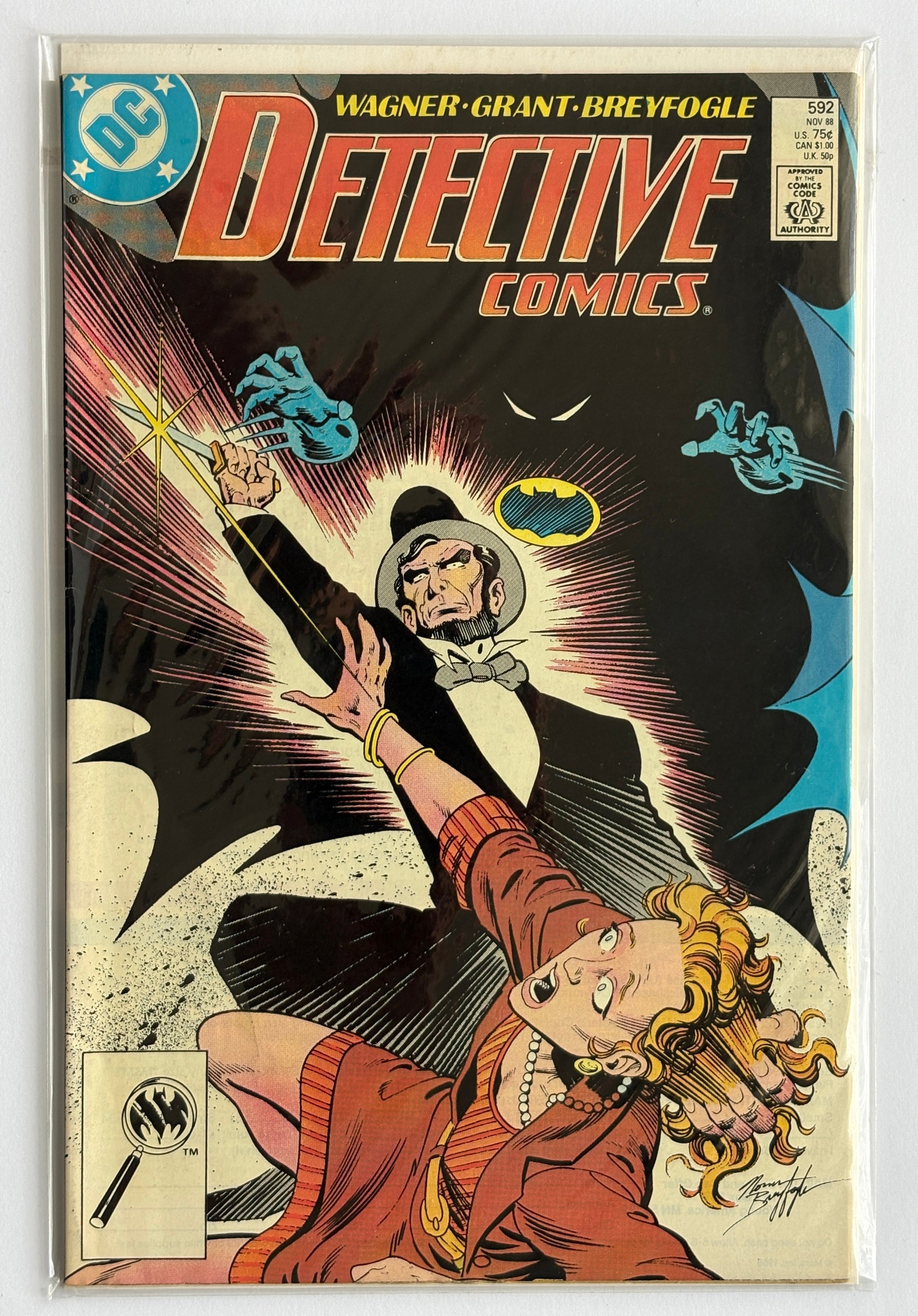 Detective Comics #592 - DC Comics - November 1988 FN- 5.5
