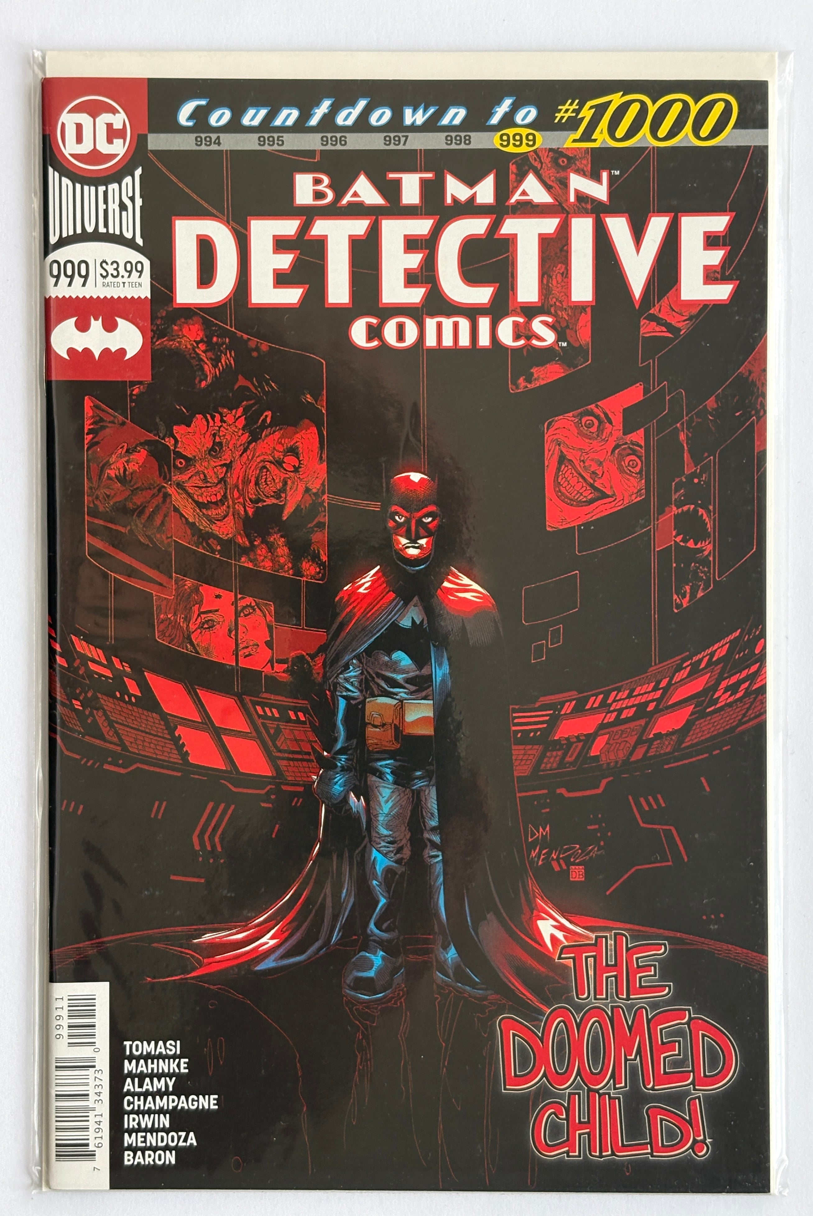 Detective Comics #999 - Batman - DC Comics - 2019 VF/NM 9.0