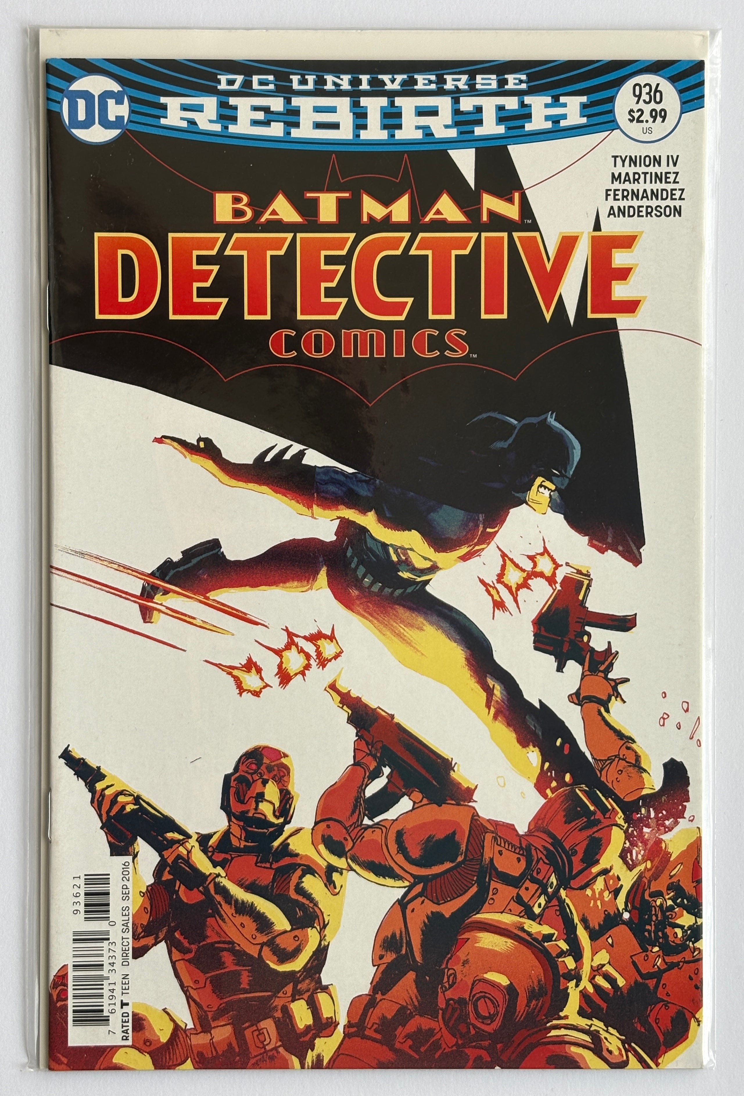Detective Comics #936 - 1st Printing Batman DC Comics September 2016 VF+ 8.5
