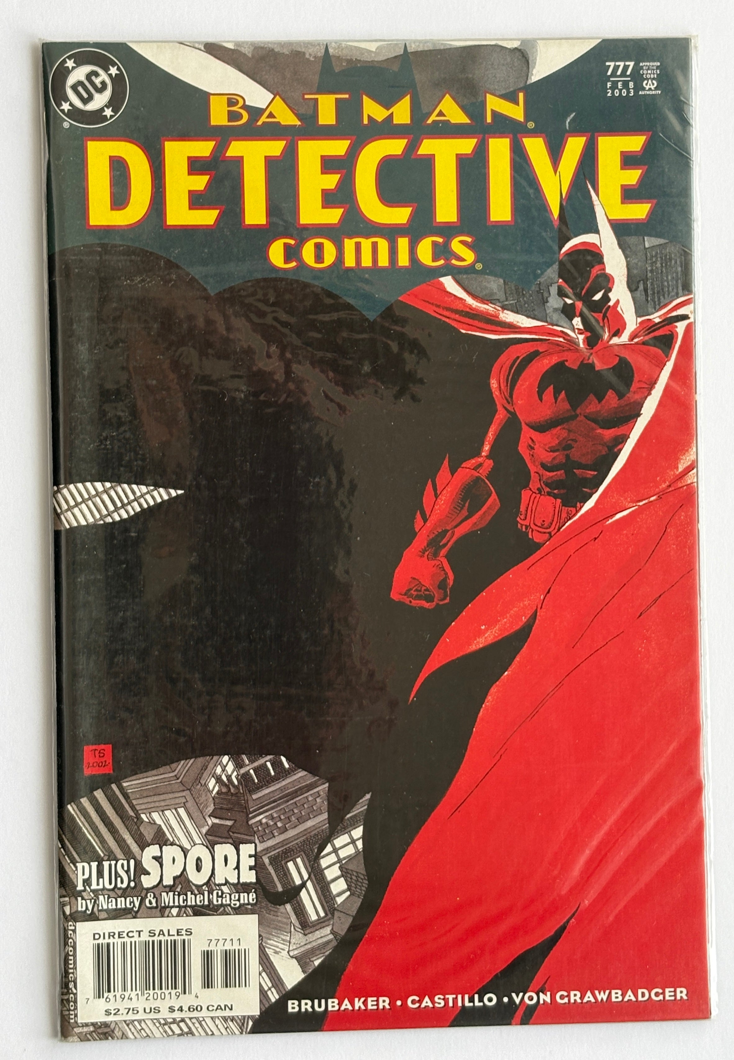 Detective Comics #777 Batman - 1st Printing DC Comics - February 2003 VF 8.0