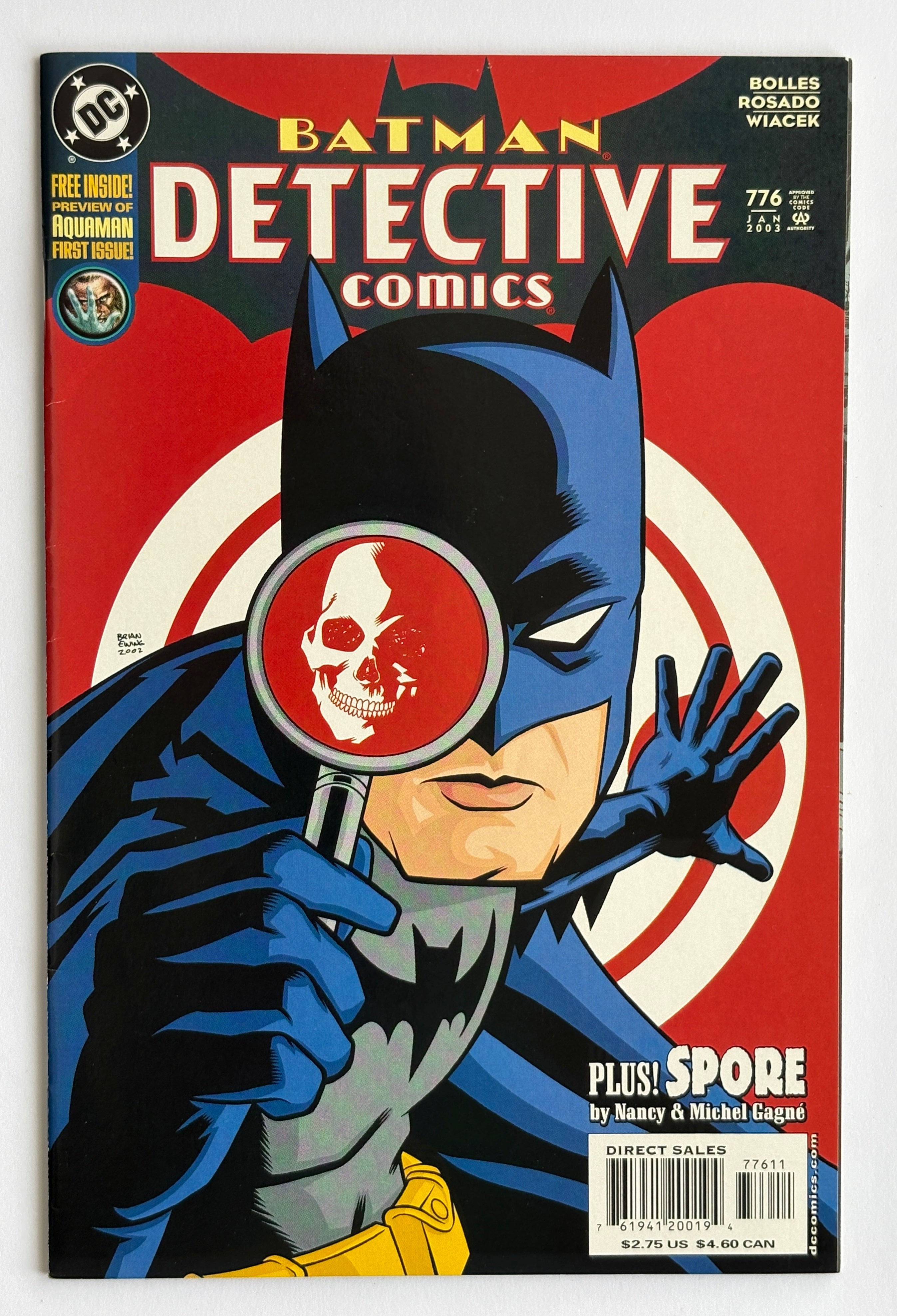 Detective Comics #776 Batman - 1st Printing DC Comics - January 2003 VF- 7.5