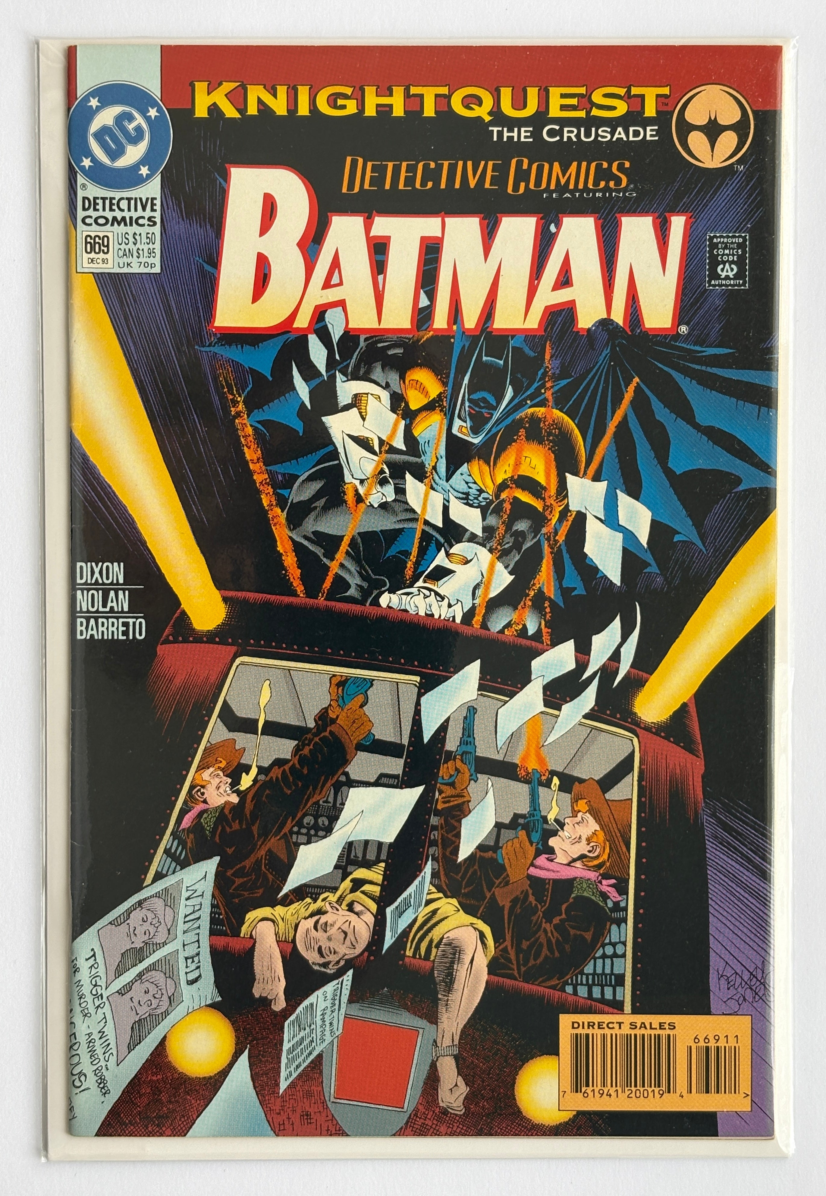 Detective Comics #669 - Batman - Knightquest - December 1993 F/VF 7.0