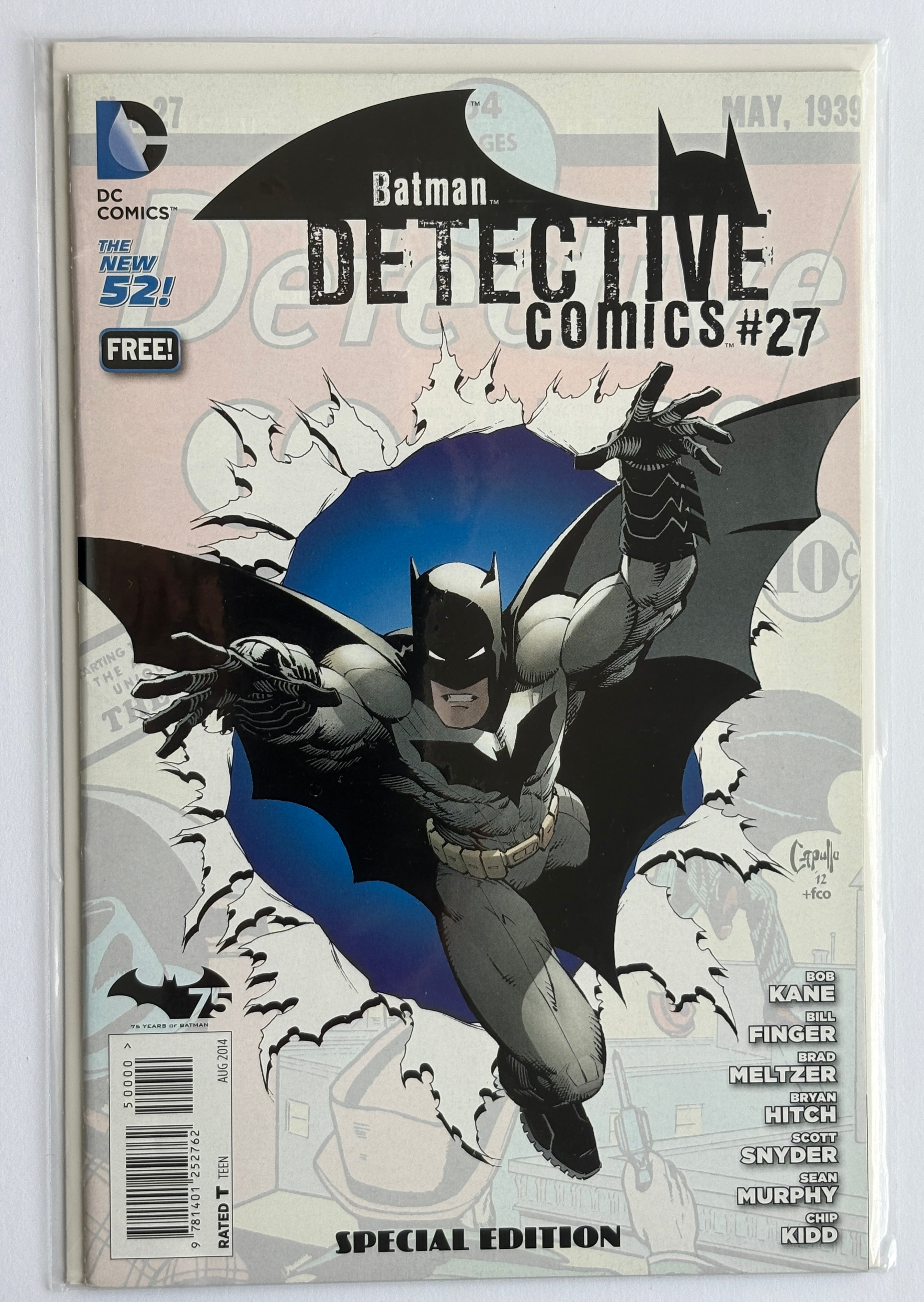 Detective Comics #27 Special Edition Free - DC Comics August 2014 F/VF 7.0